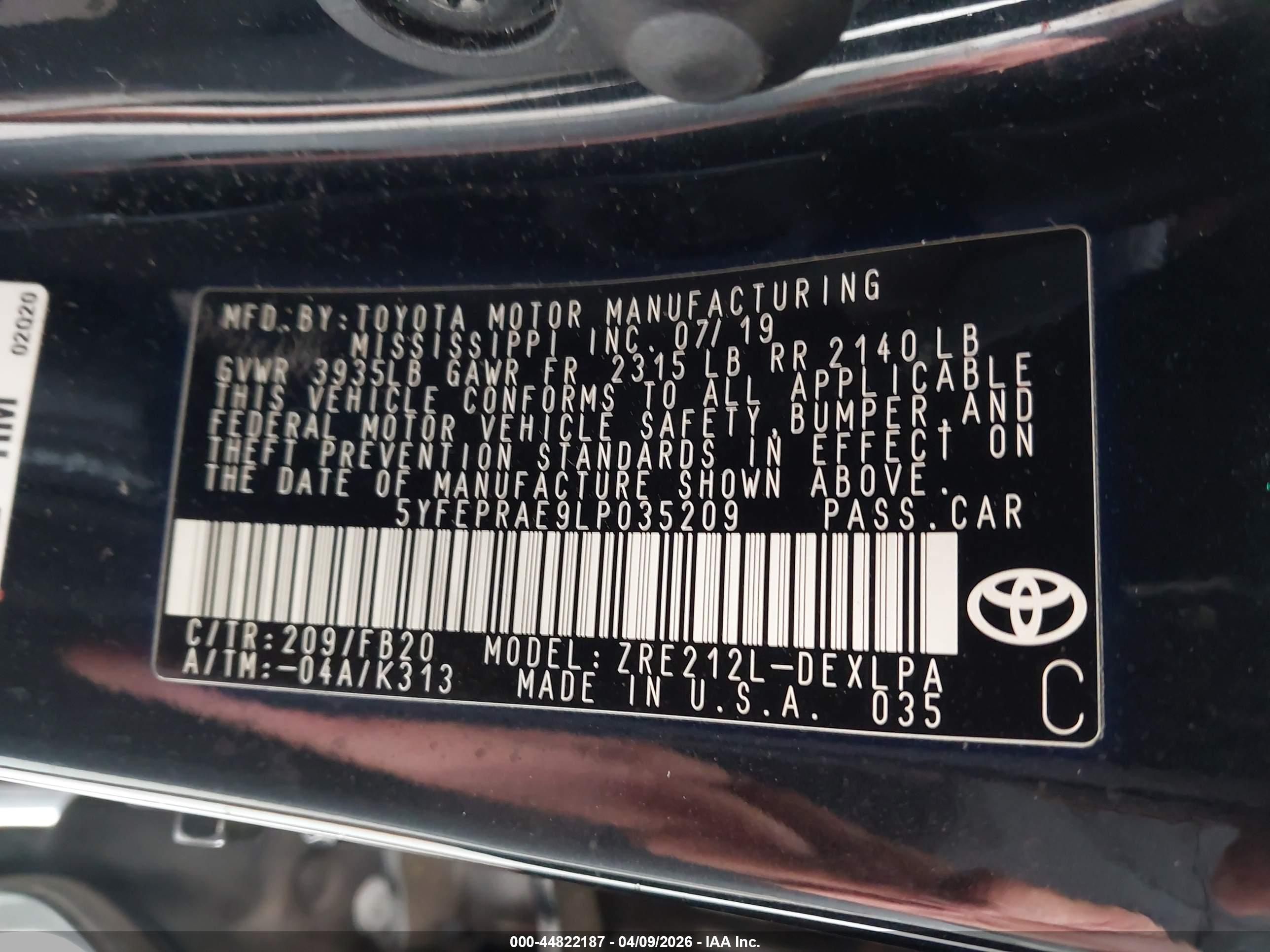 TOYOTA COROLLA image 9