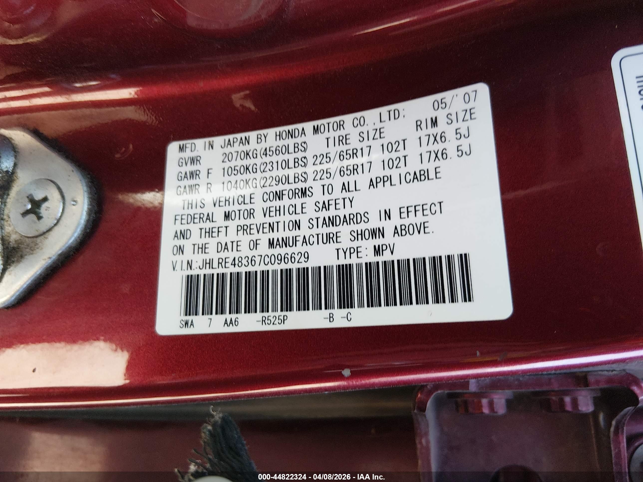 HONDA CR-V image 9