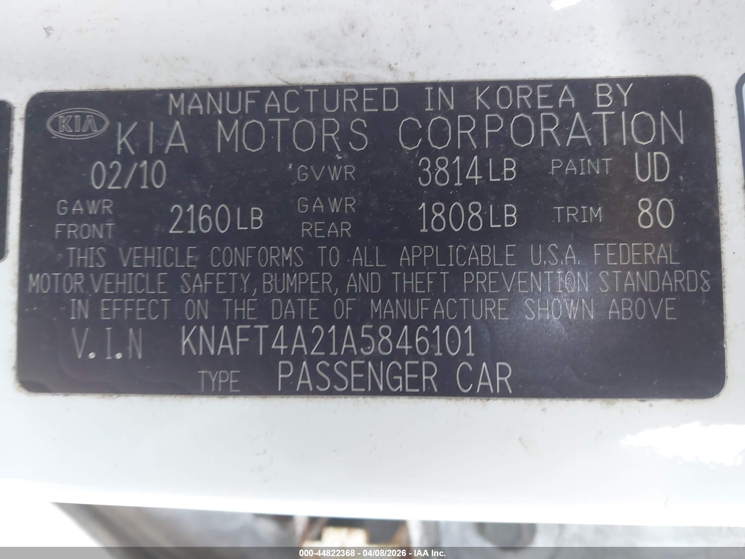 KIA FORTE image 9