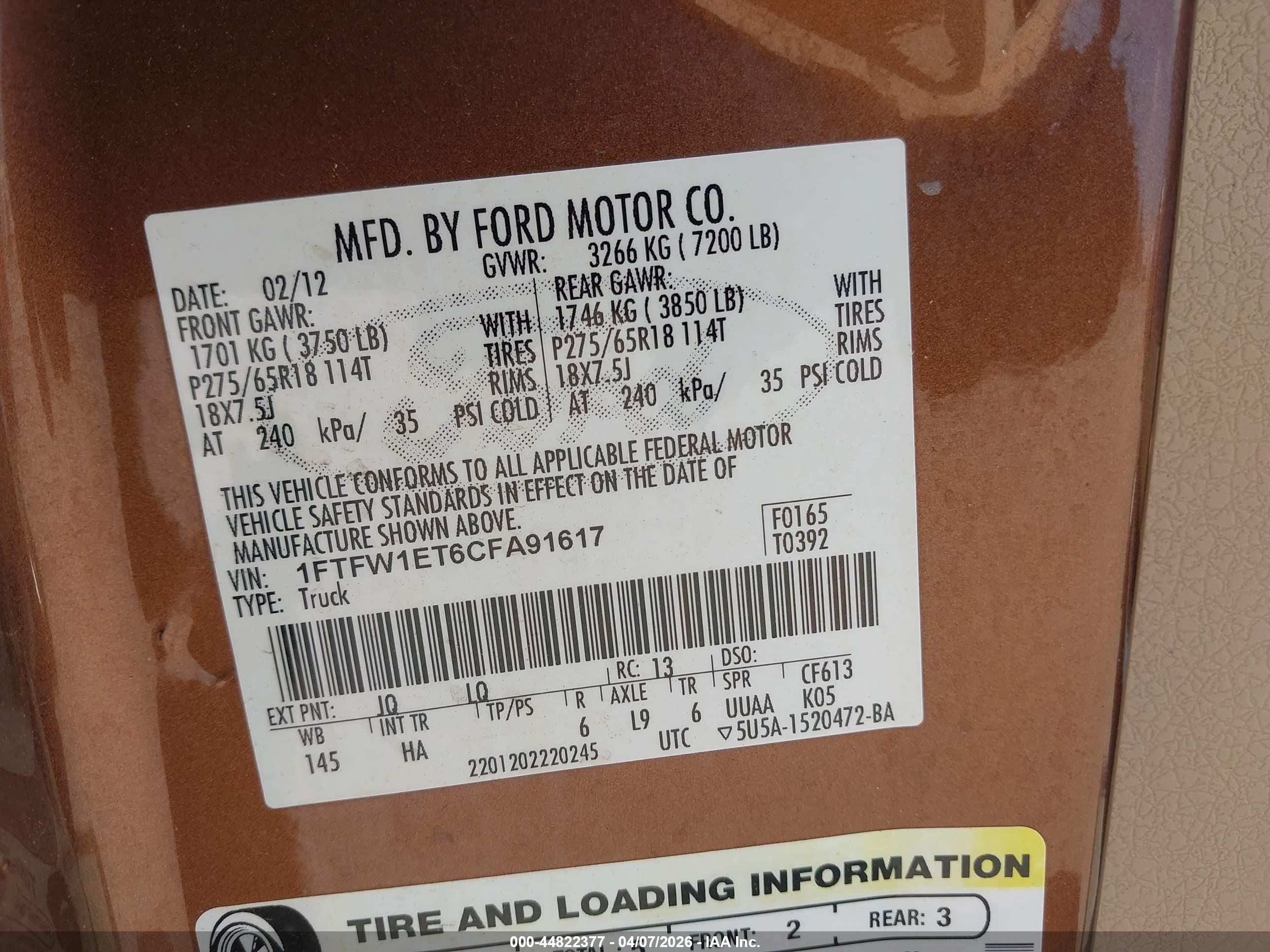 FORD F-150 image 9