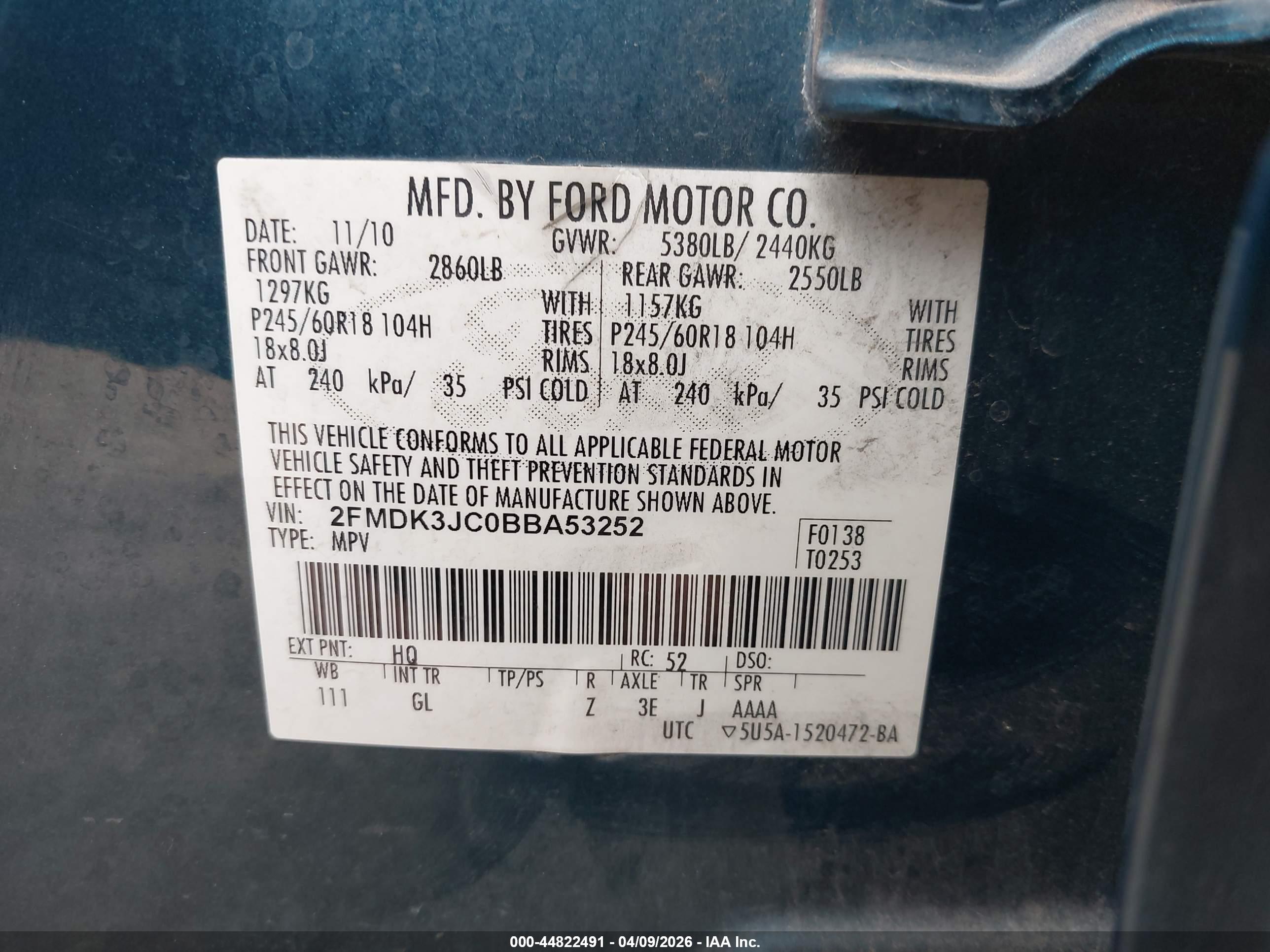 FORD EDGE image 9
