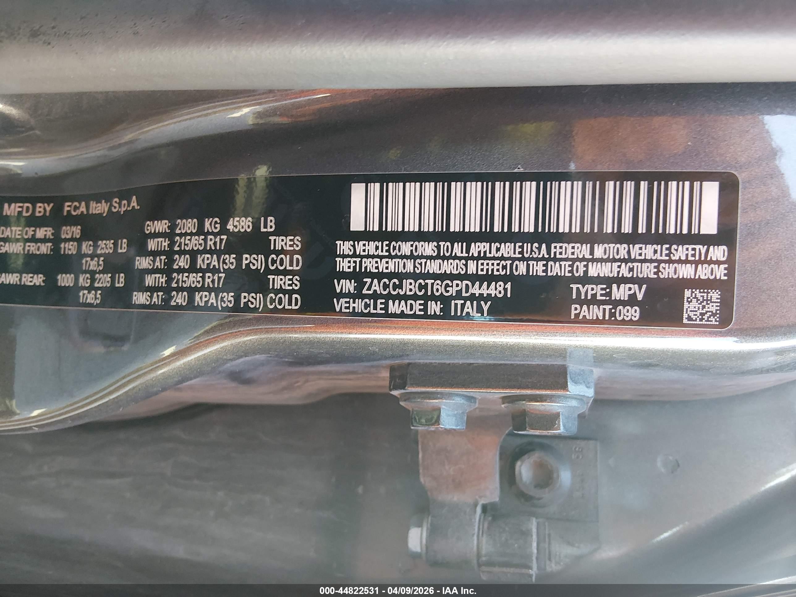 JEEP RENEGADE image 9