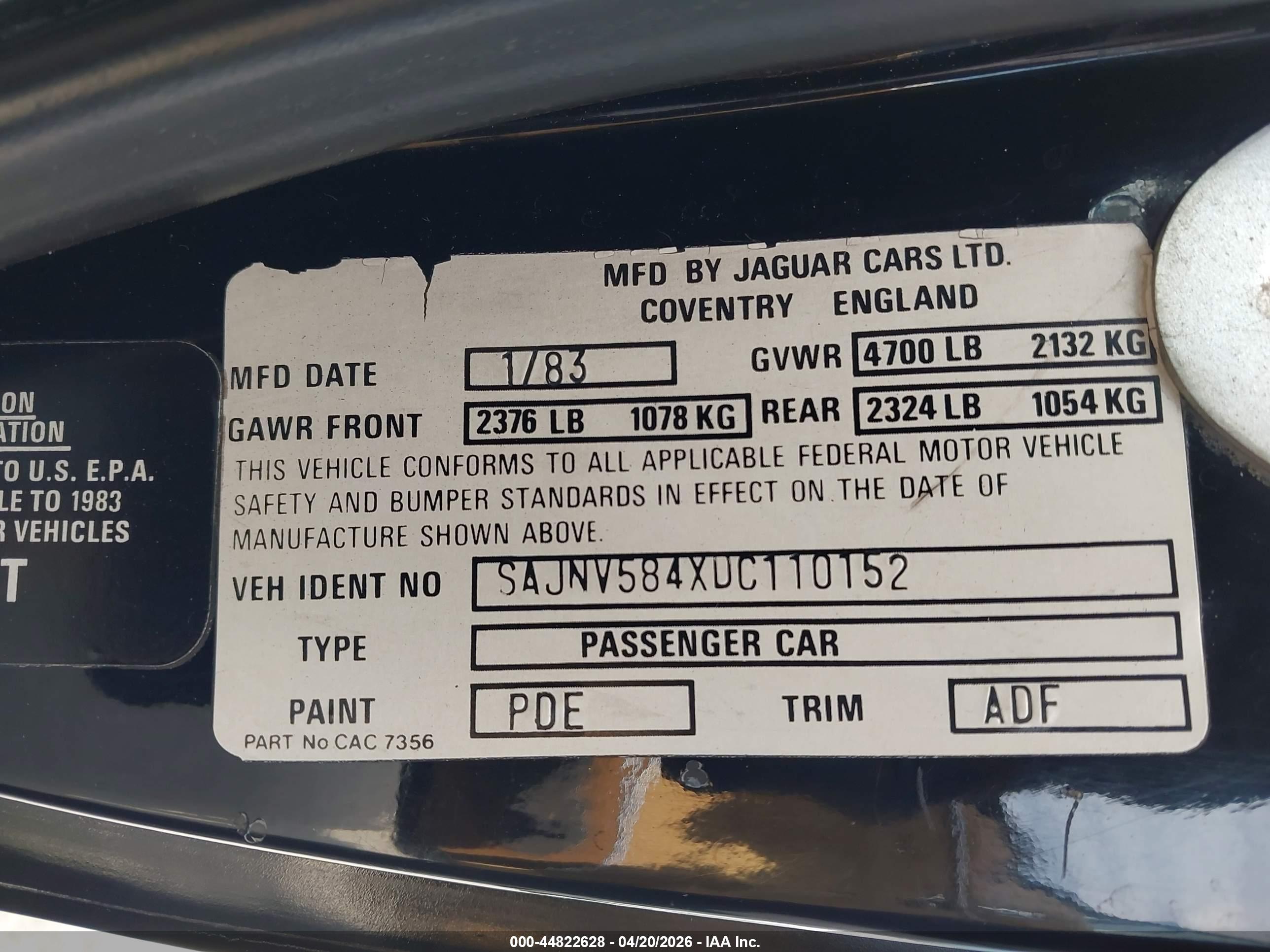 JAGUAR XJS image 9