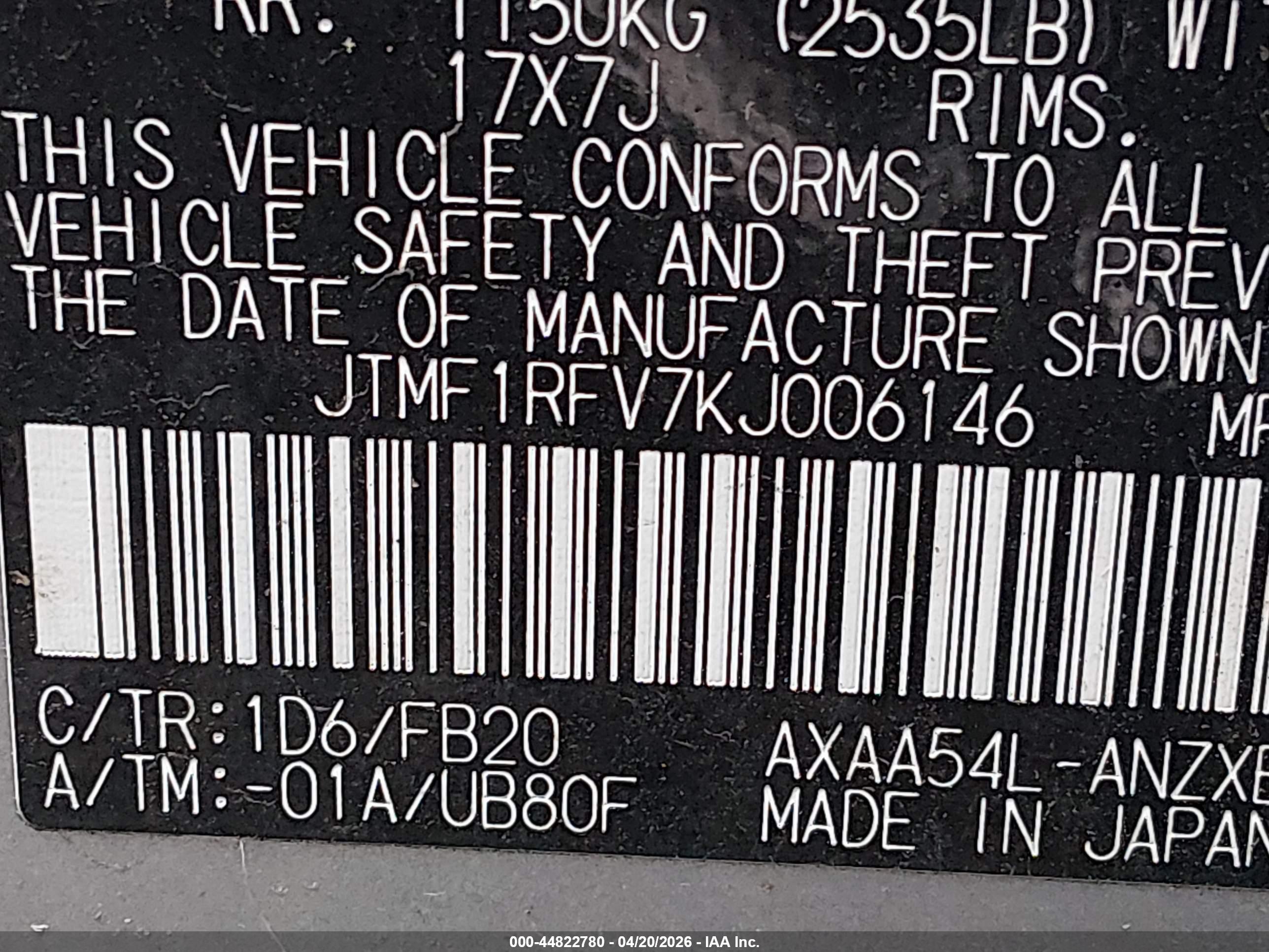 TOYOTA RAV4 image 9