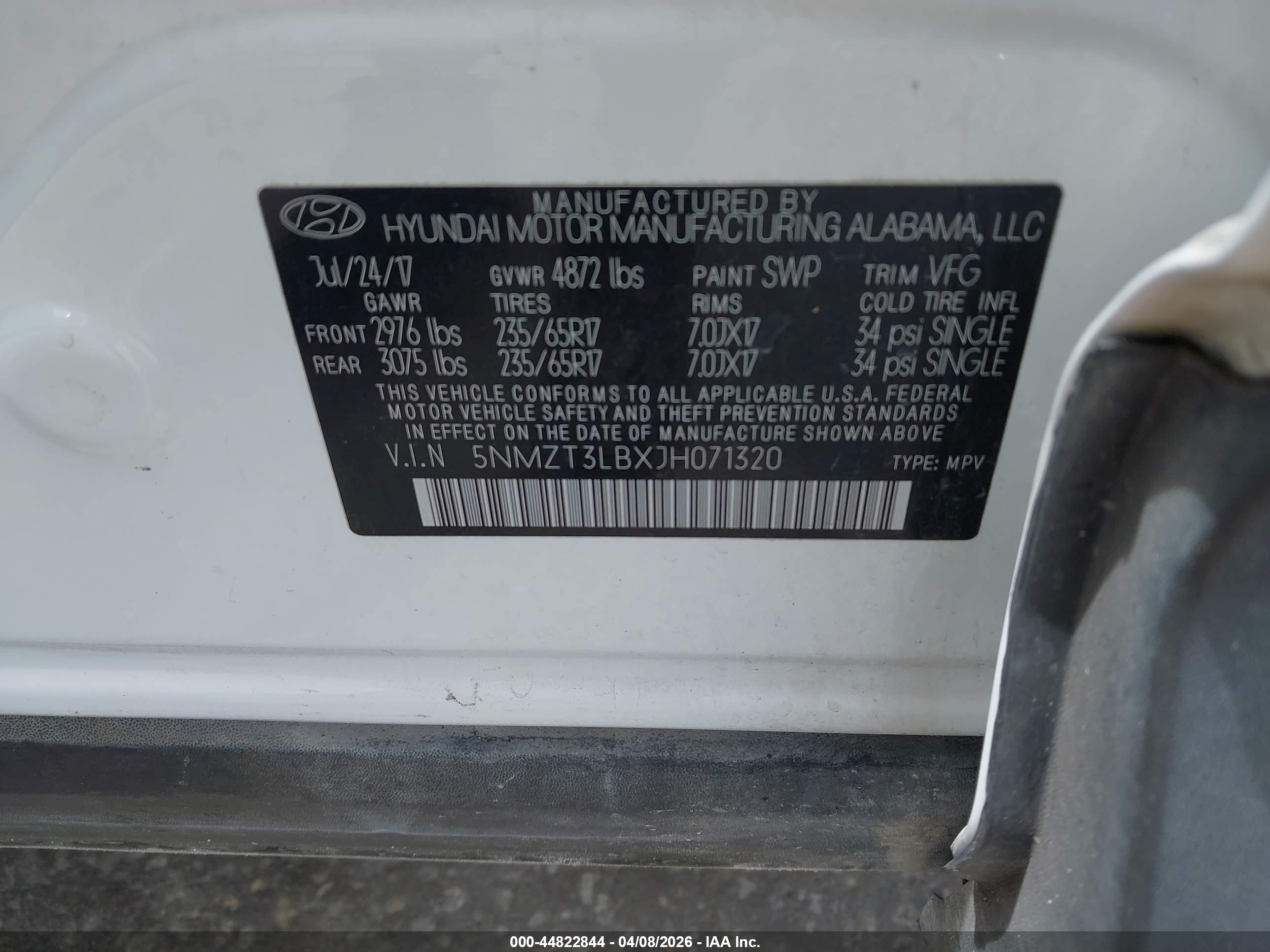 HYUNDAI SANTA image 9