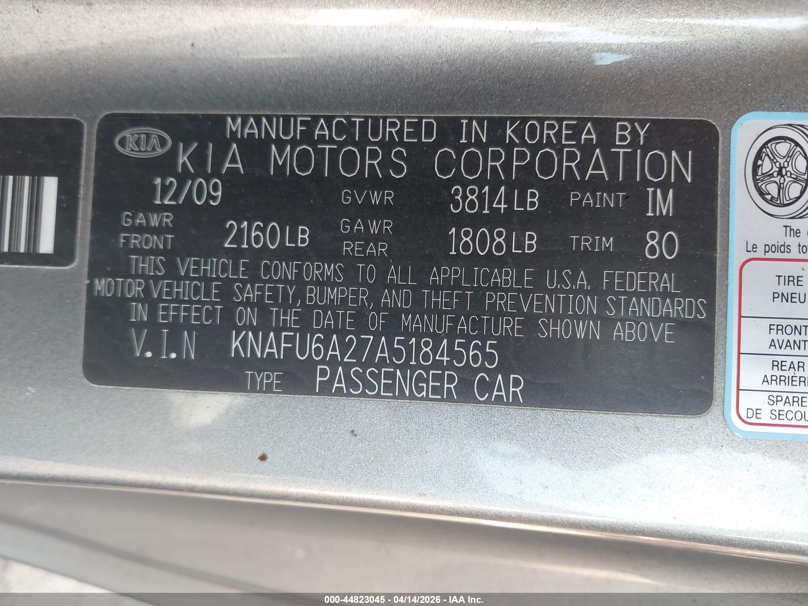 KIA FORTE image 9