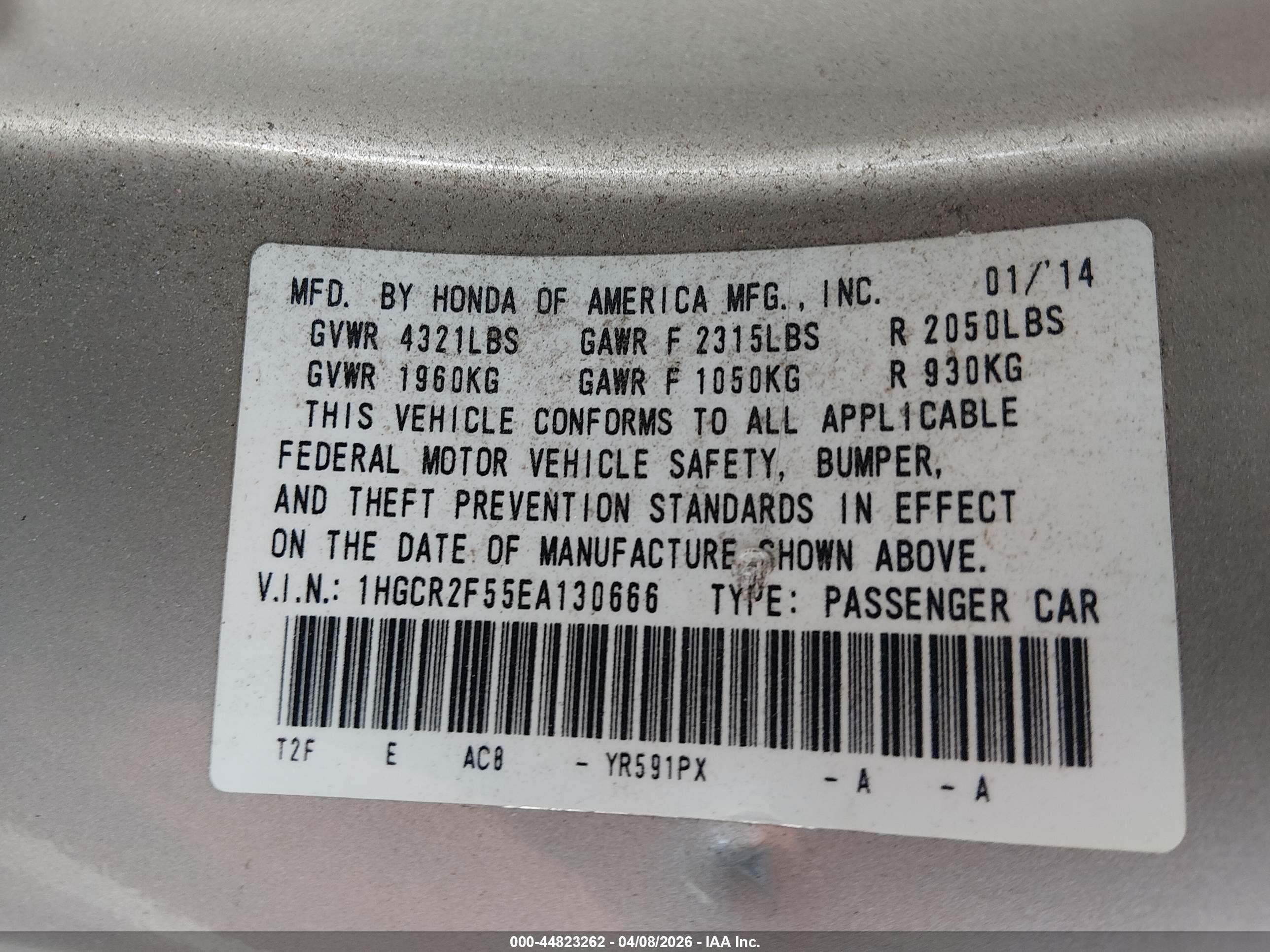 HONDA ACCORD image 9