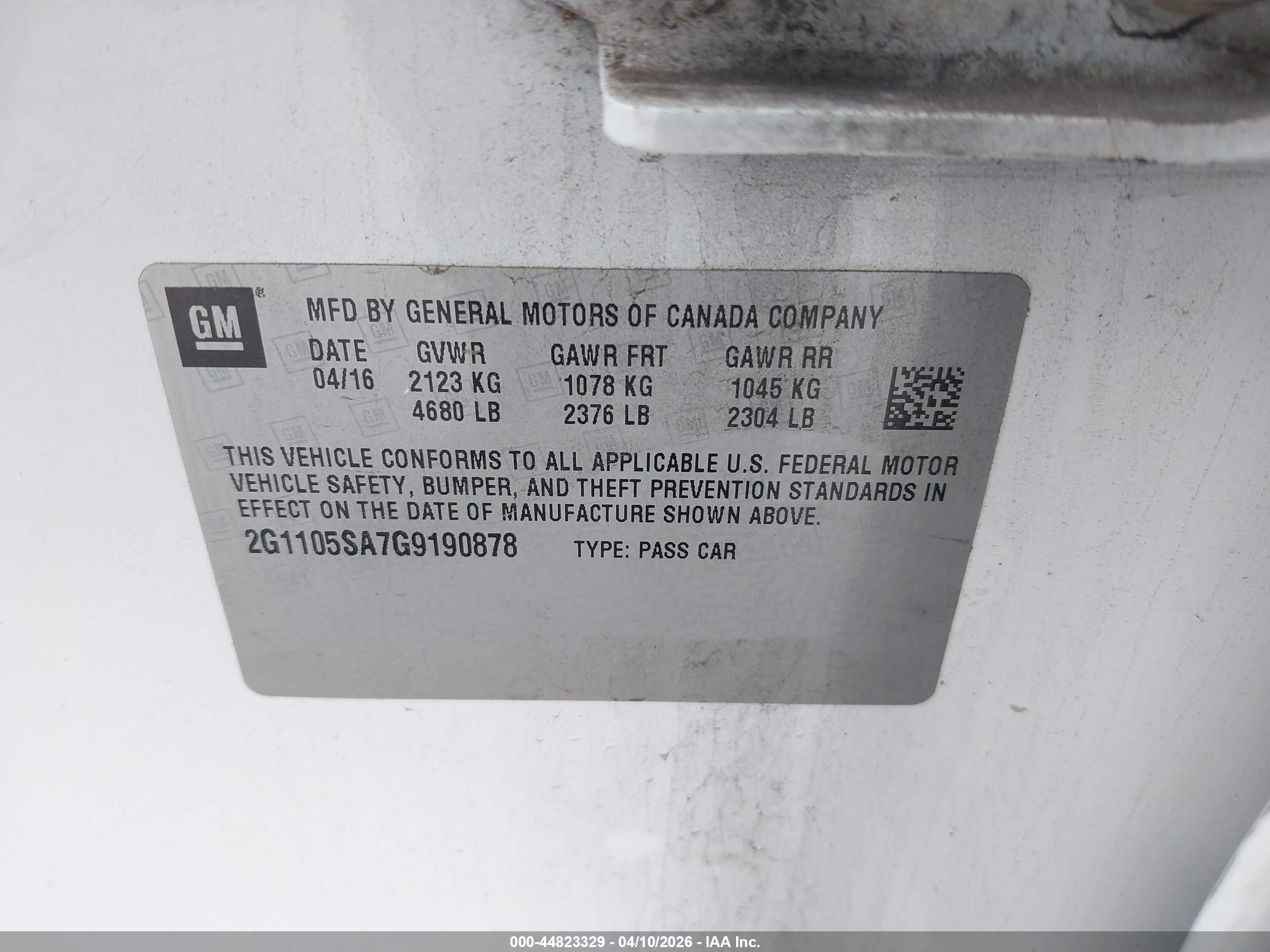 CHEVROLET IMPALA image 9