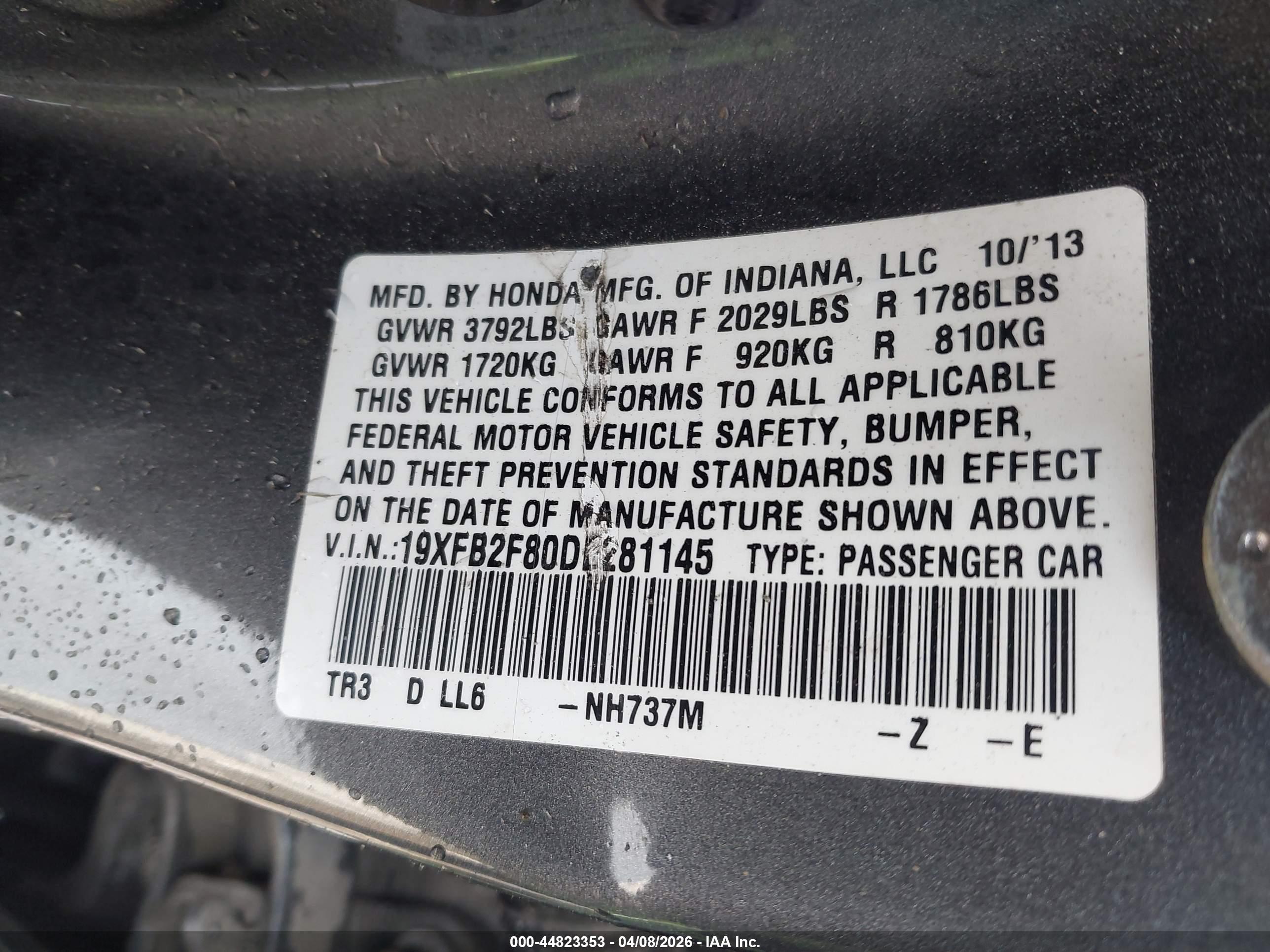 HONDA CIVIC image 9