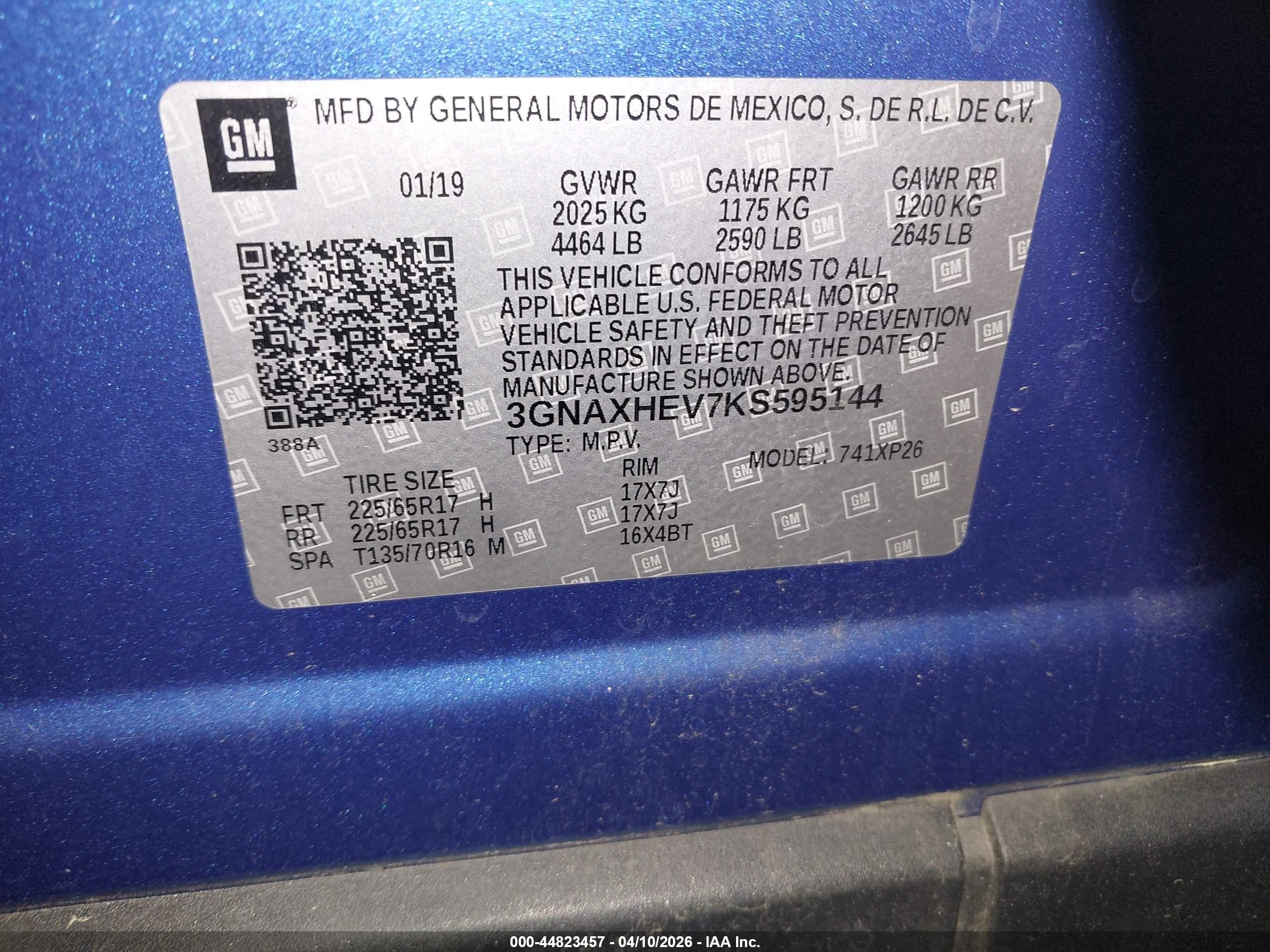 CHEVROLET EQUINOX image 9