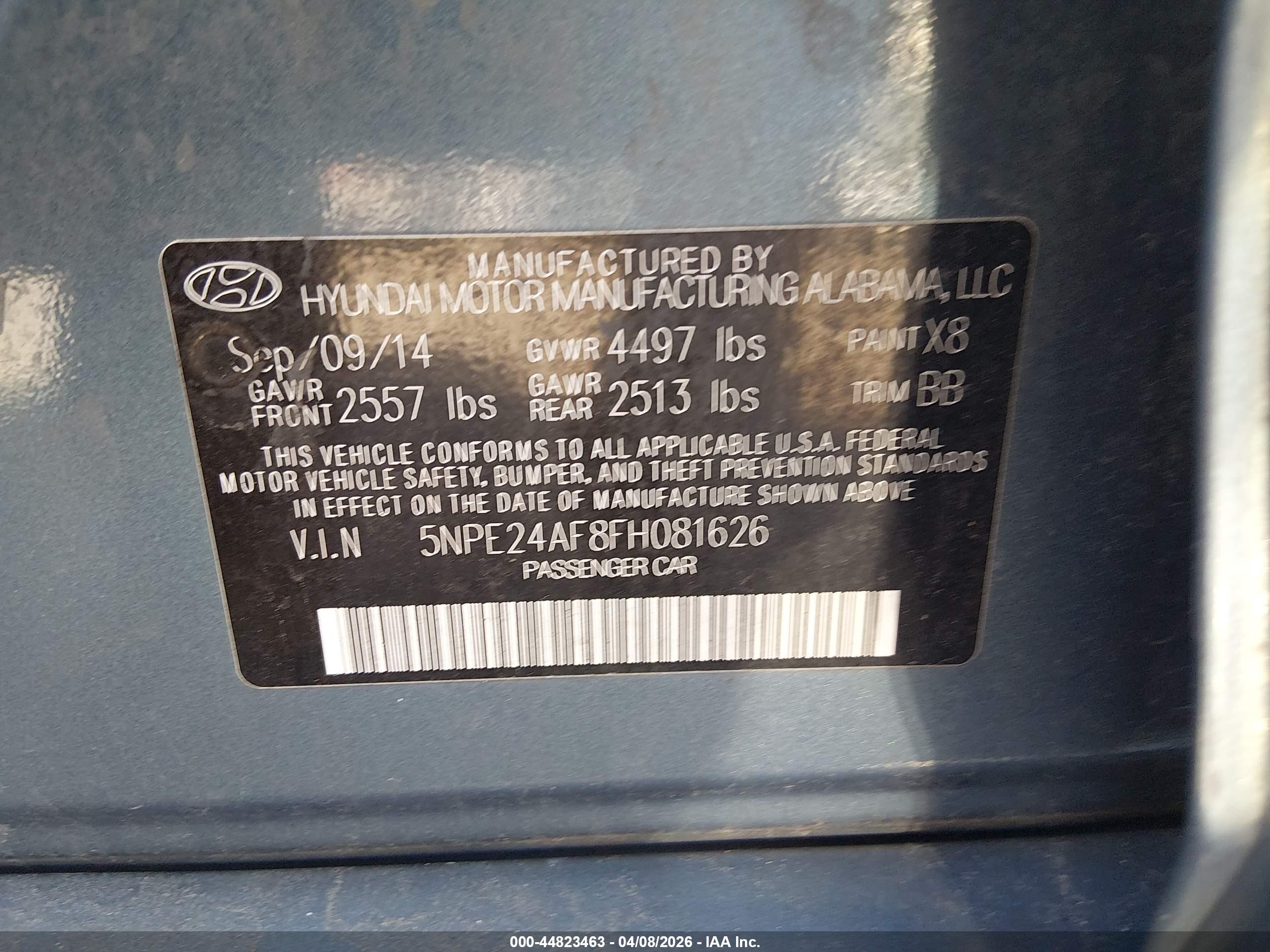 HYUNDAI SONATA image 9