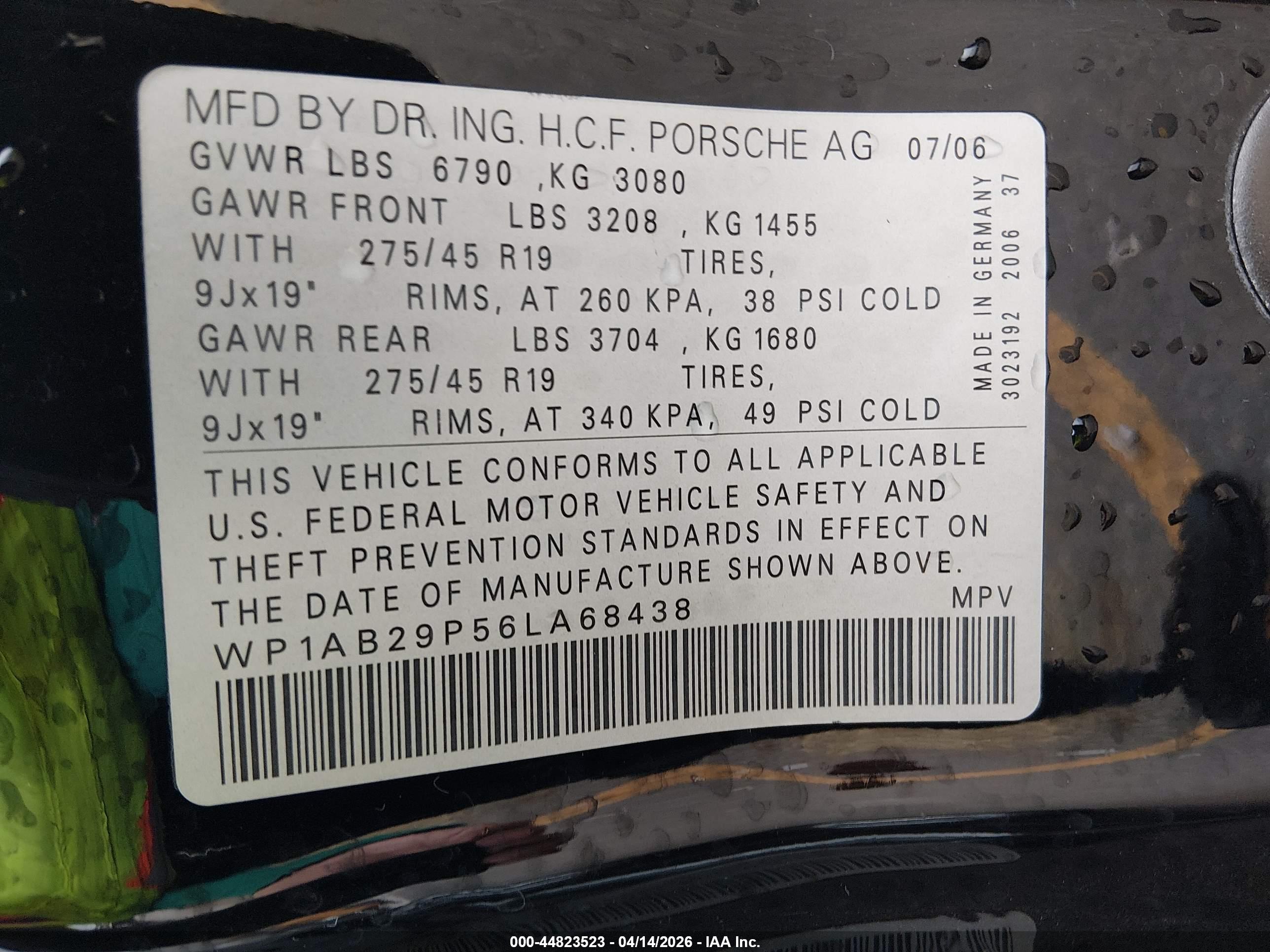PORSCHE CAYENNE image 9