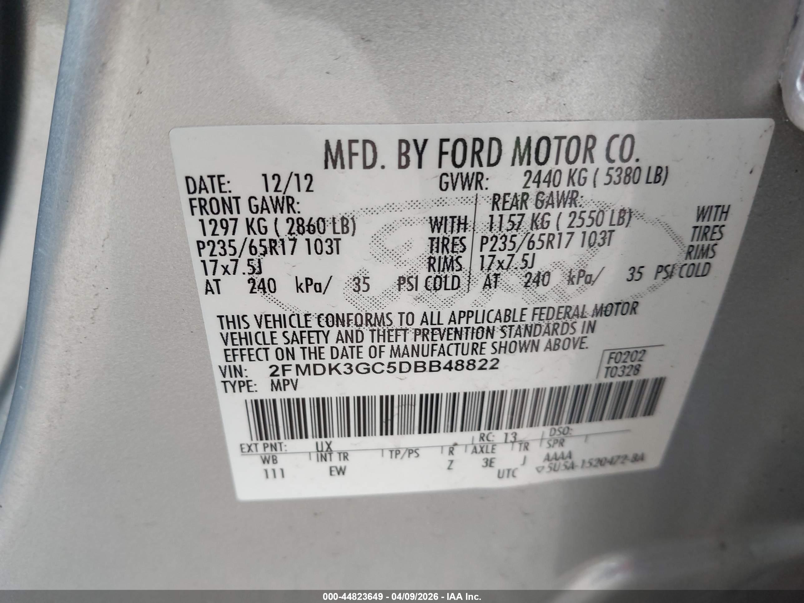 FORD EDGE image 9