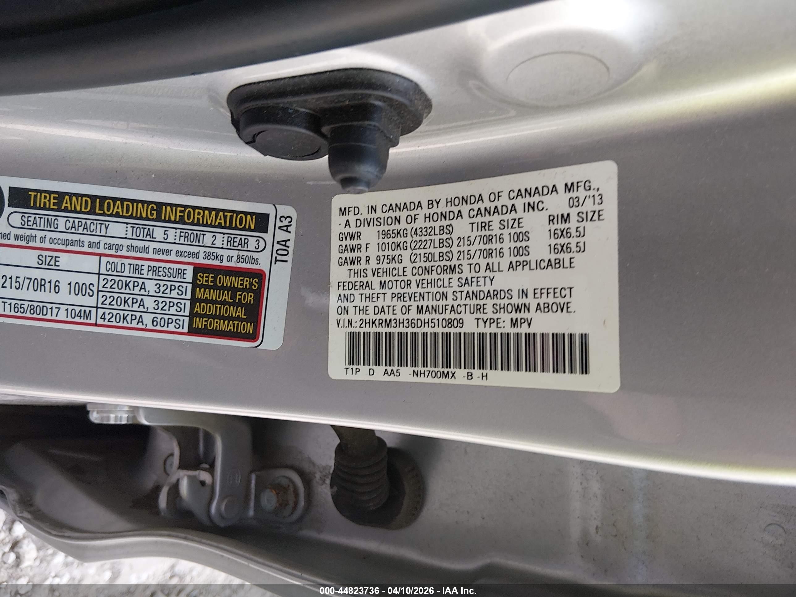 HONDA CR-V image 9