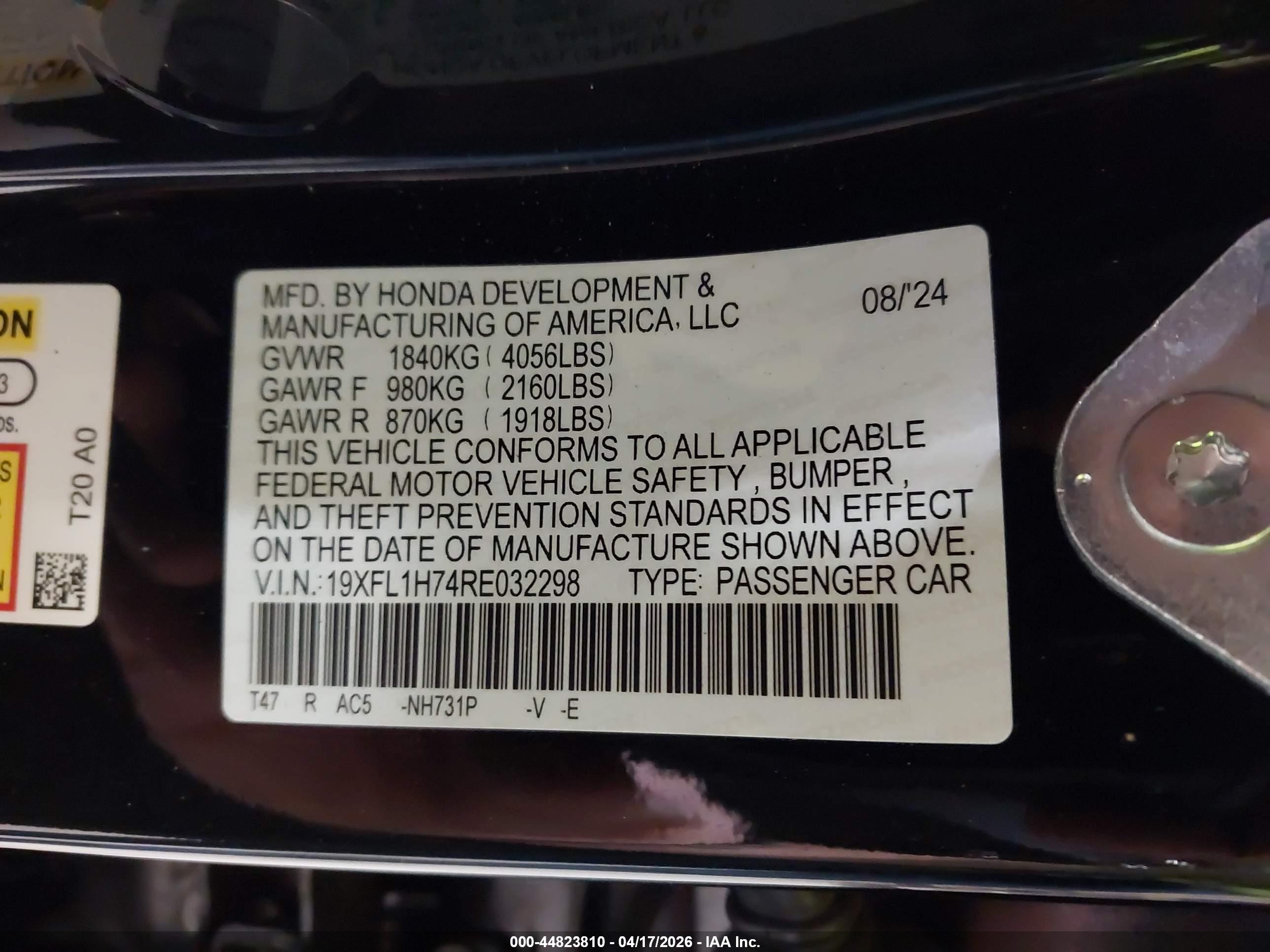 HONDA CIVIC image 9