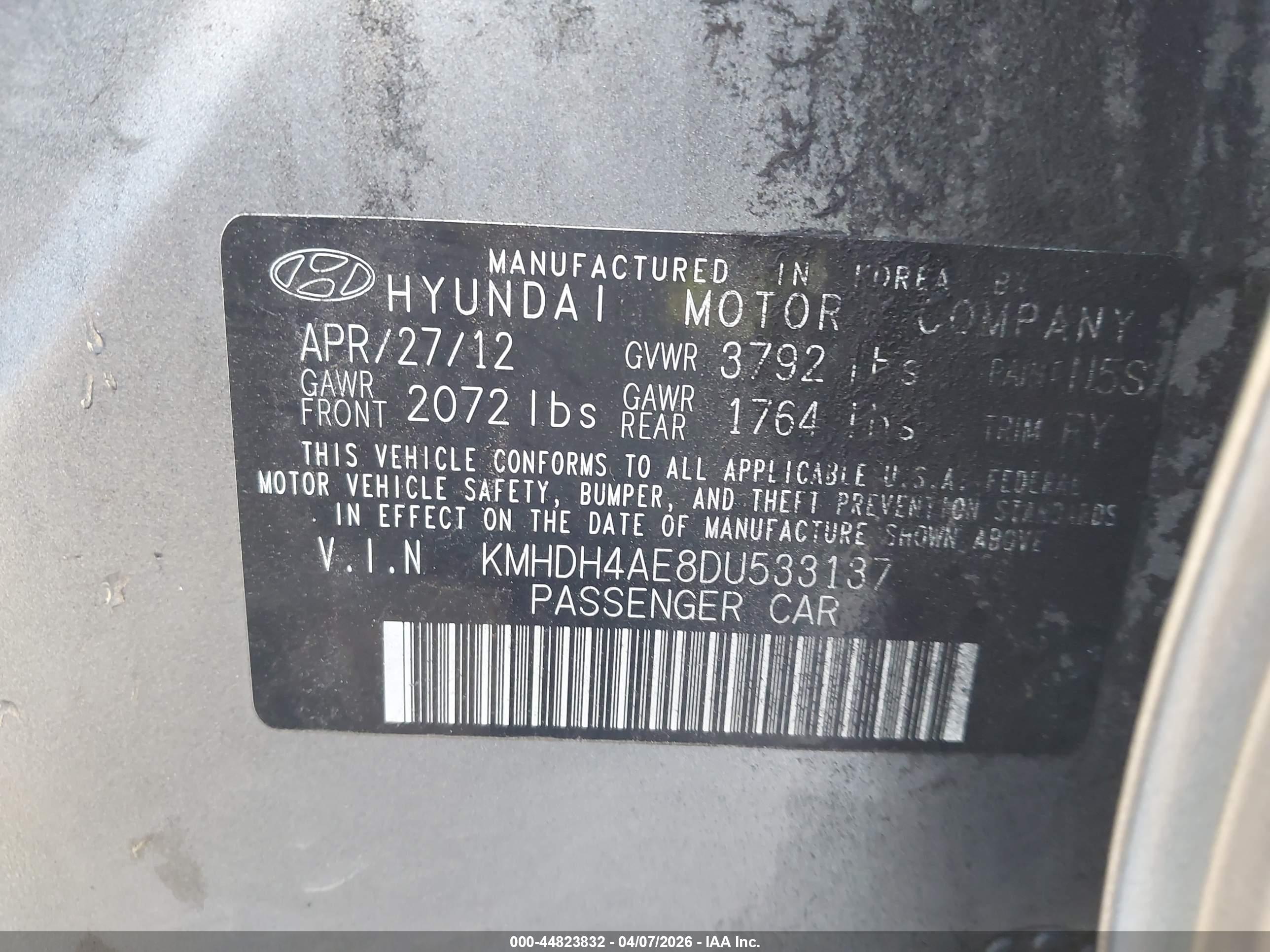 HYUNDAI ELANTRA image 9