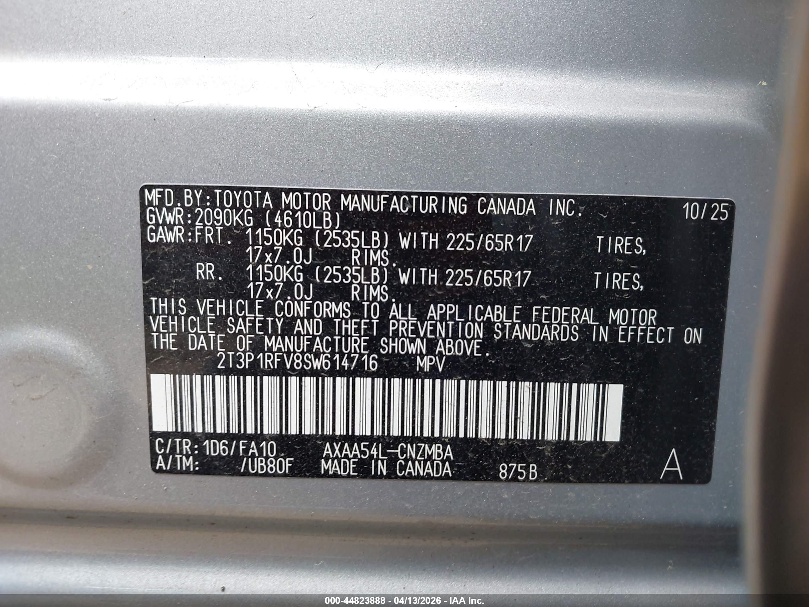 TOYOTA RAV4 image 9