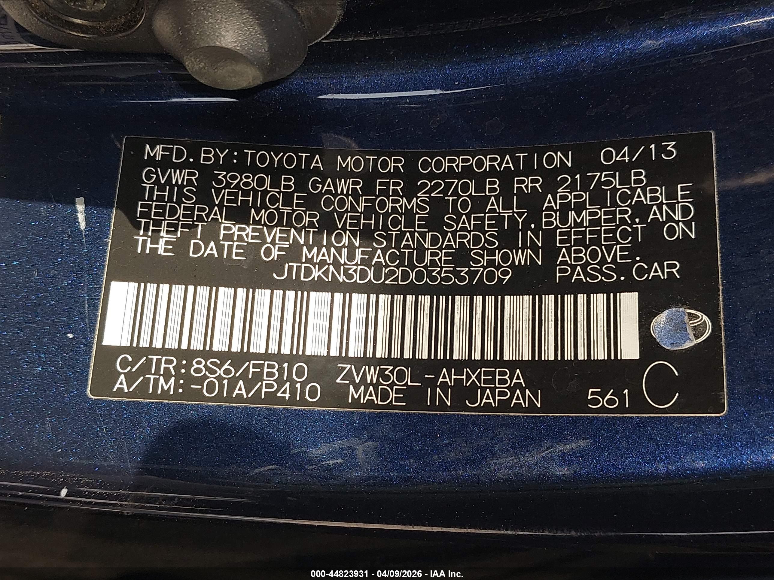 TOYOTA PRIUS image 9