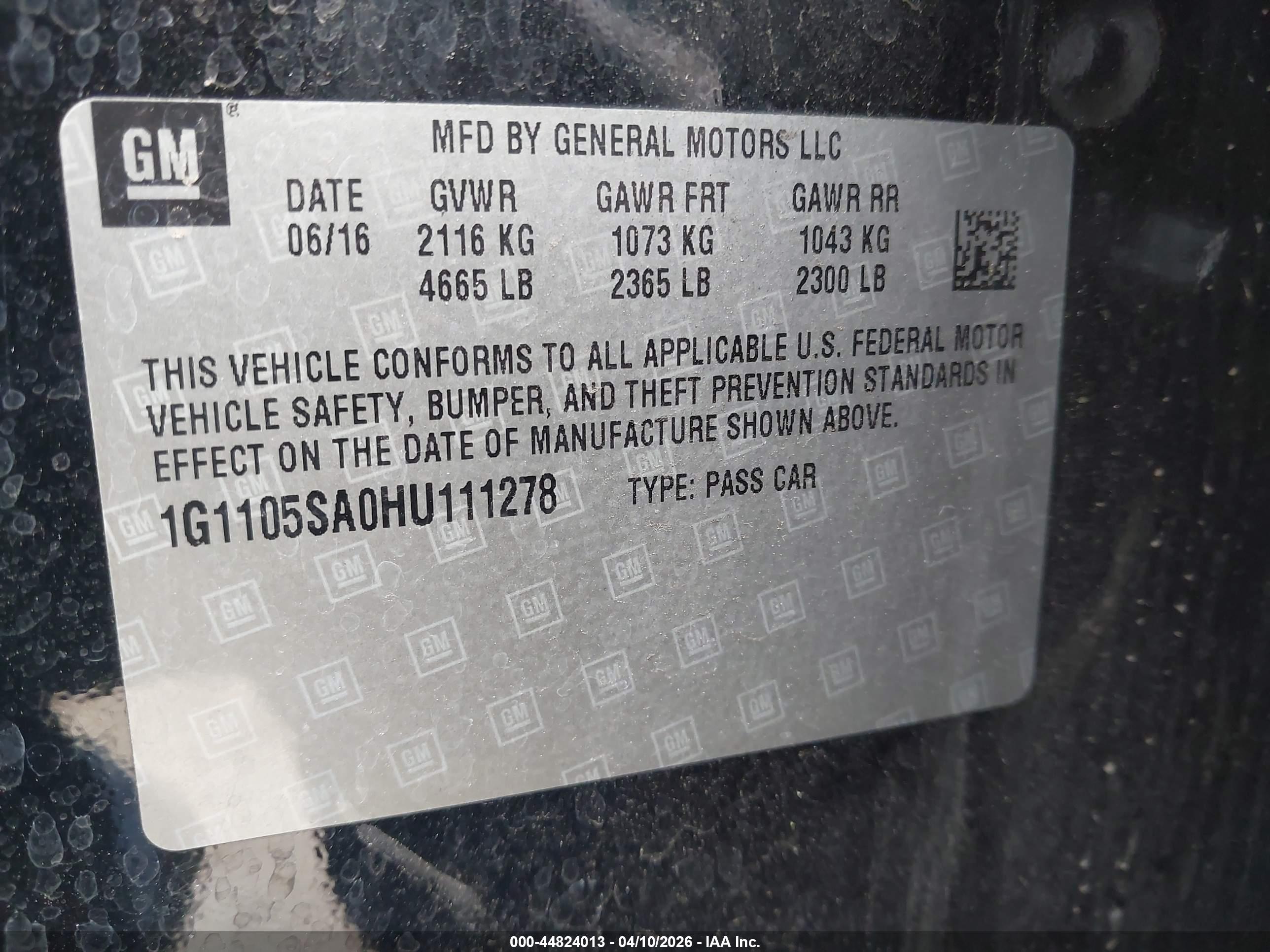 CHEVROLET IMPALA image 9