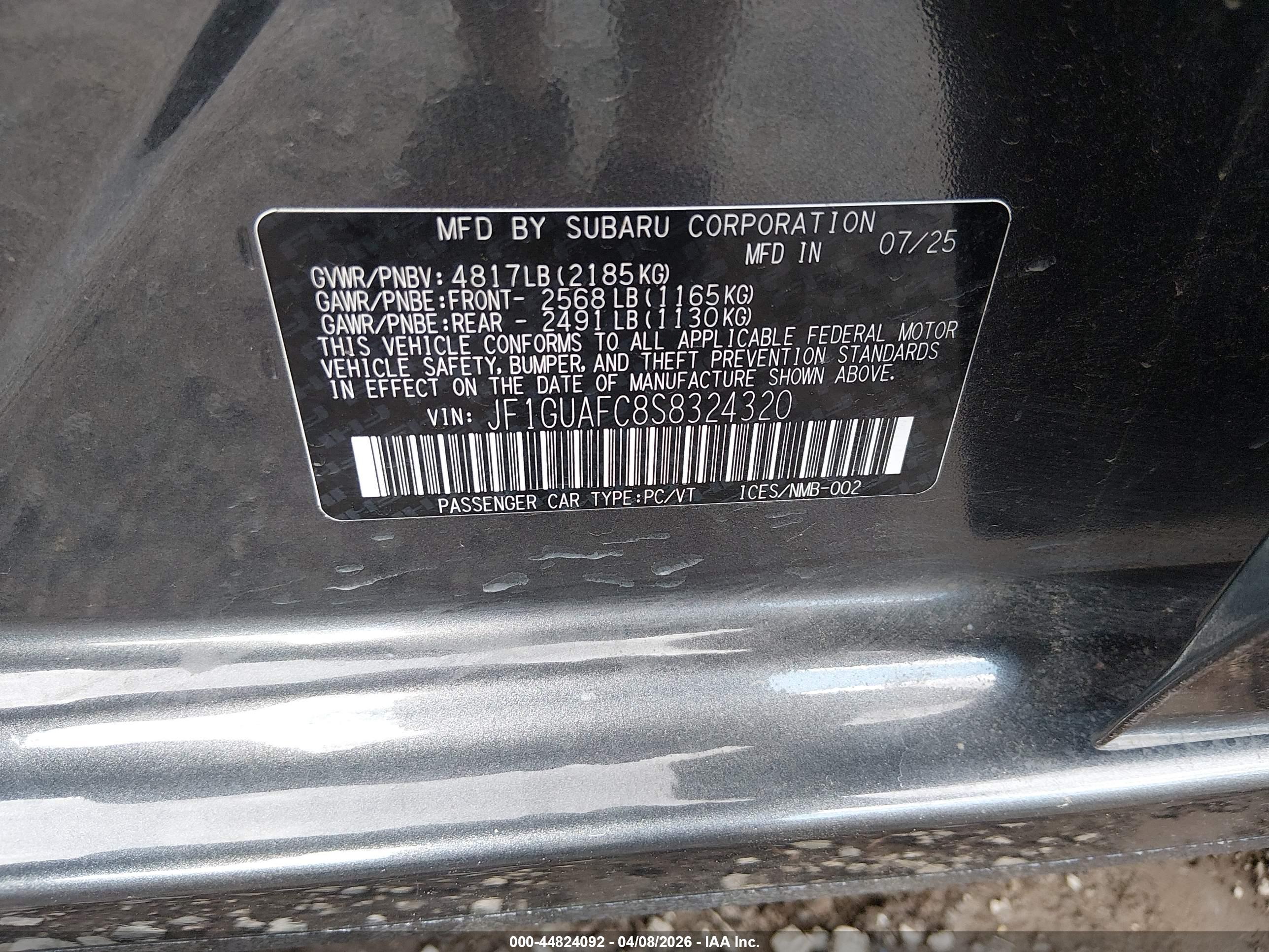 SUBARU IMPREZA image 9