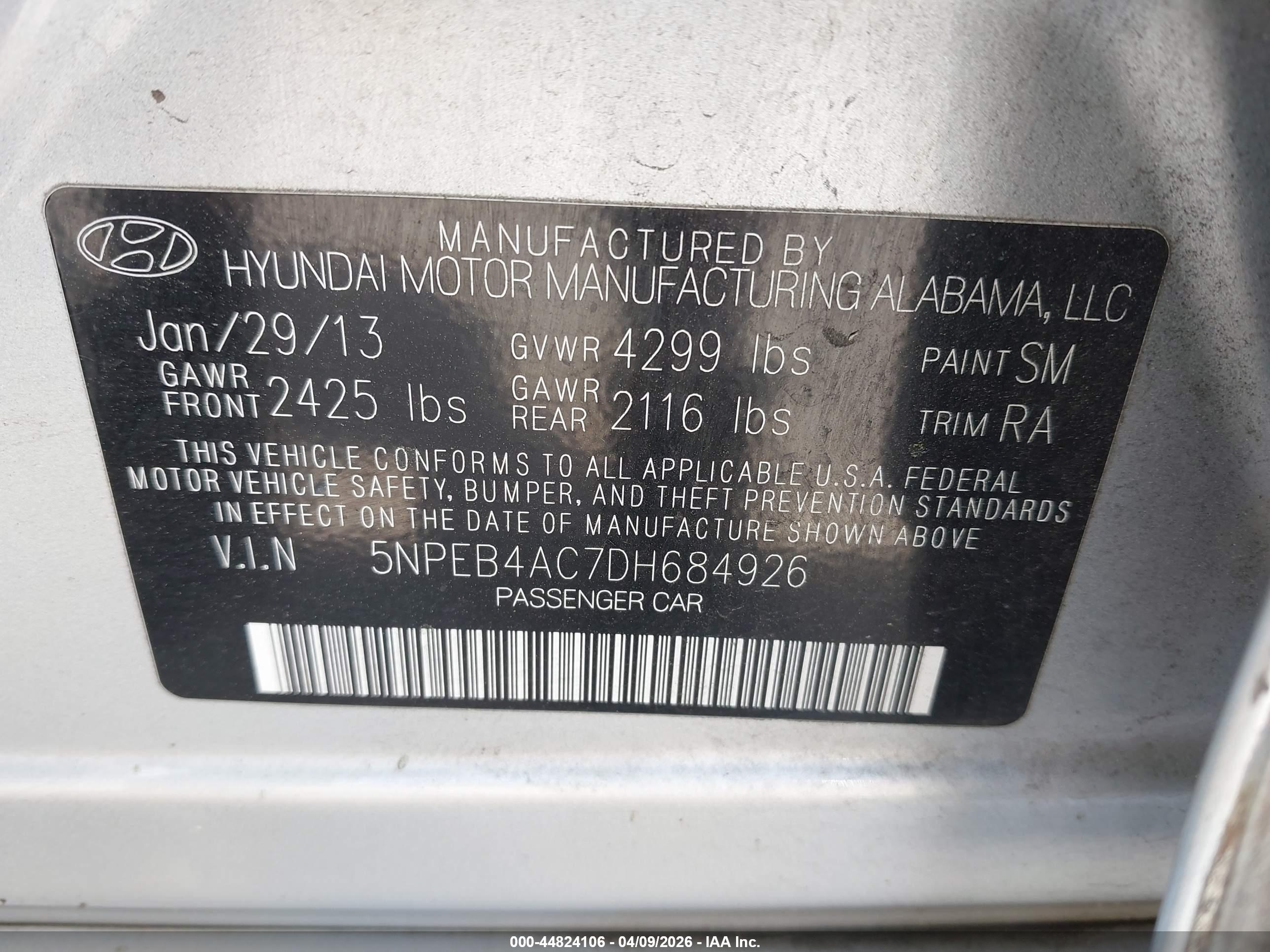 HYUNDAI SONATA image 9