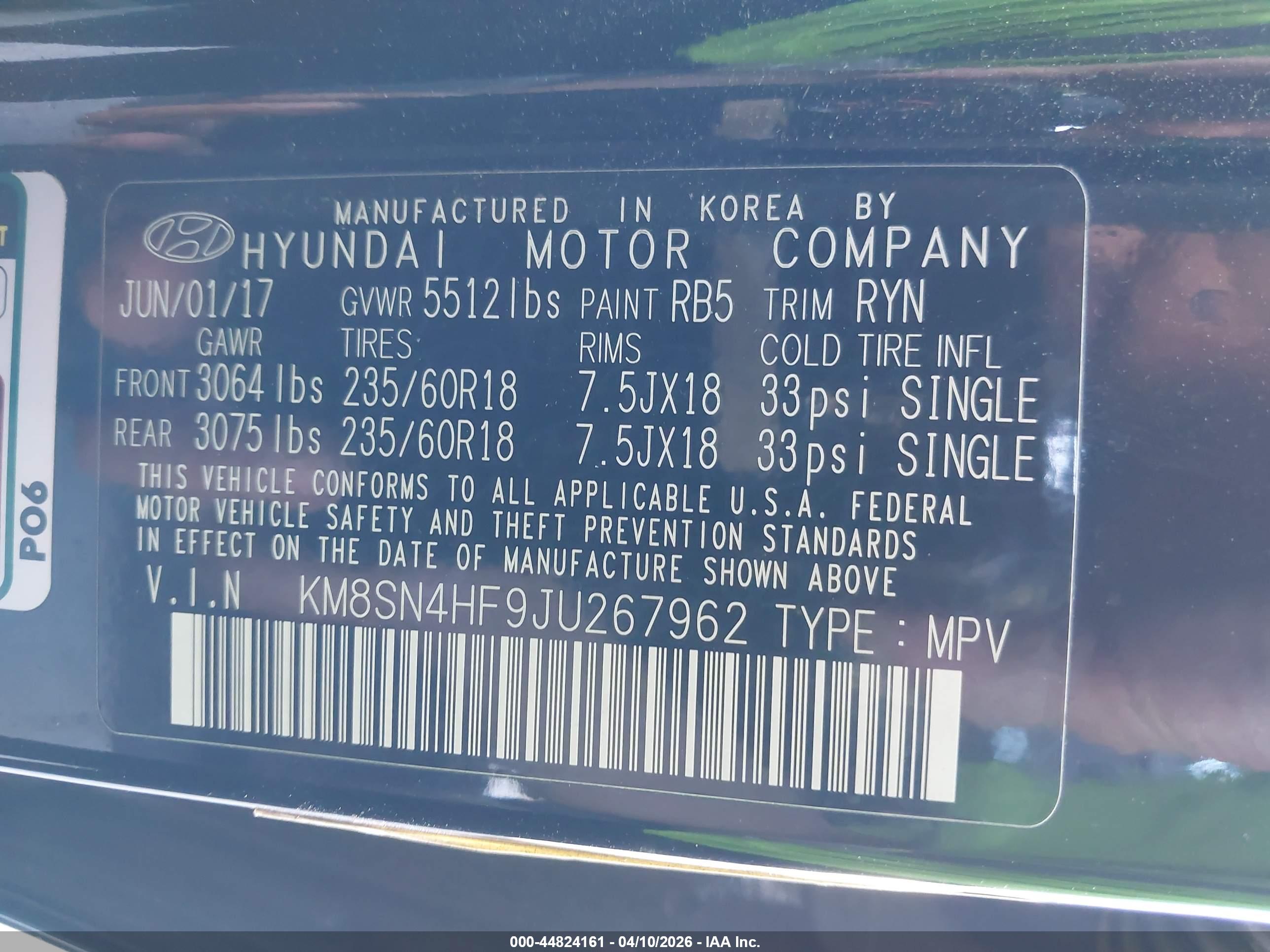 HYUNDAI SANTA image 9