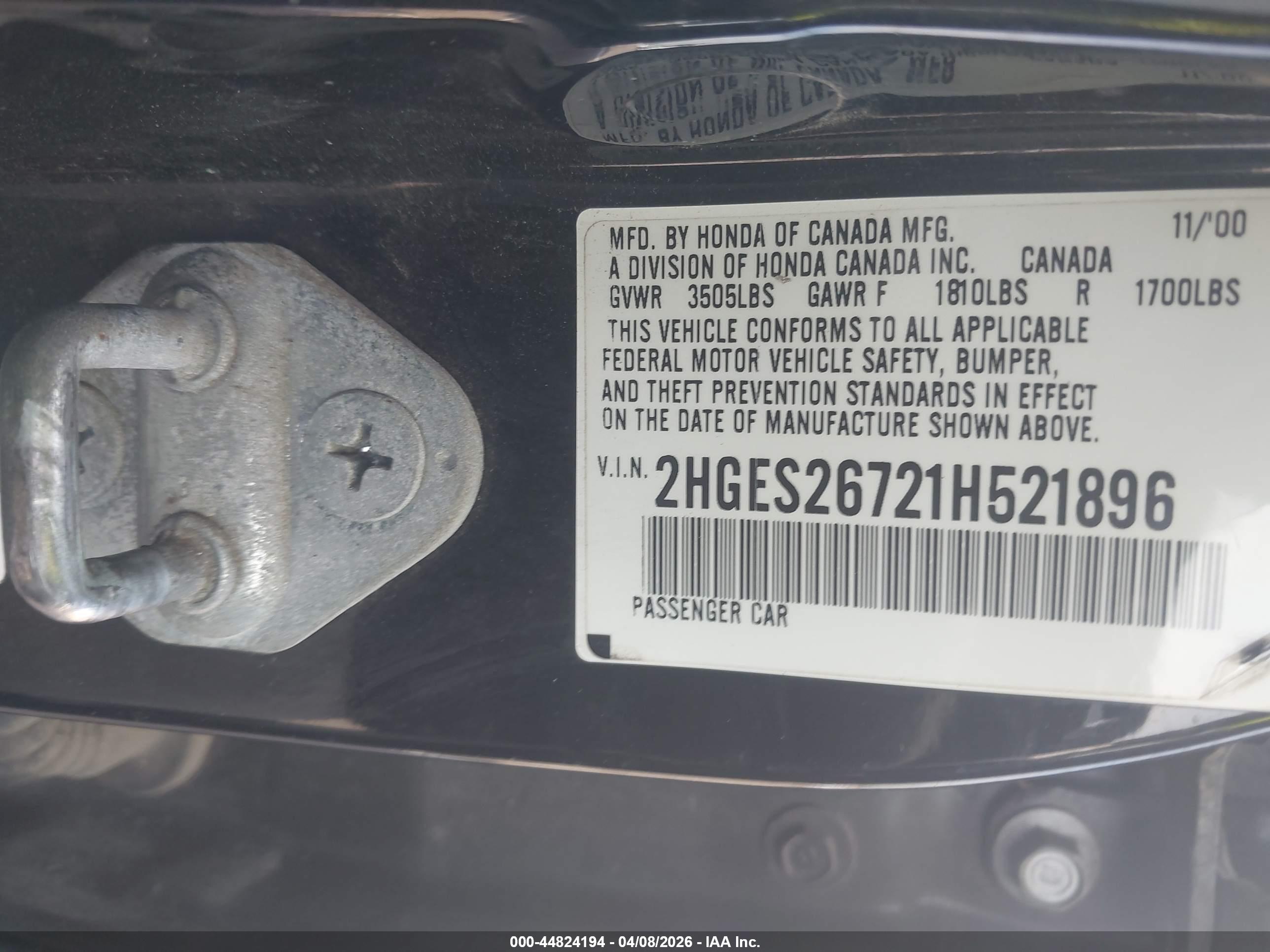 HONDA CIVIC image 9