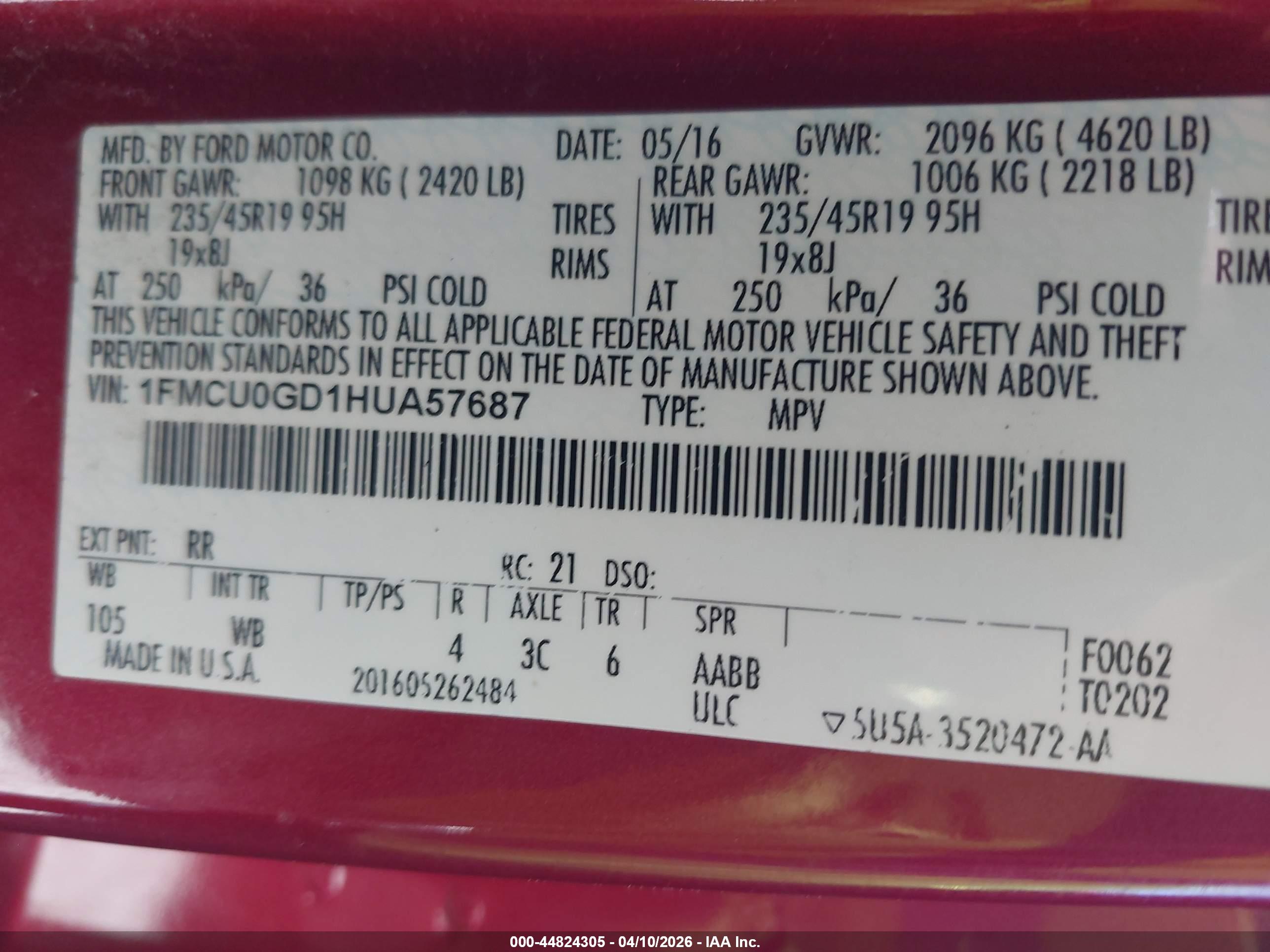 FORD ESCAPE image 9