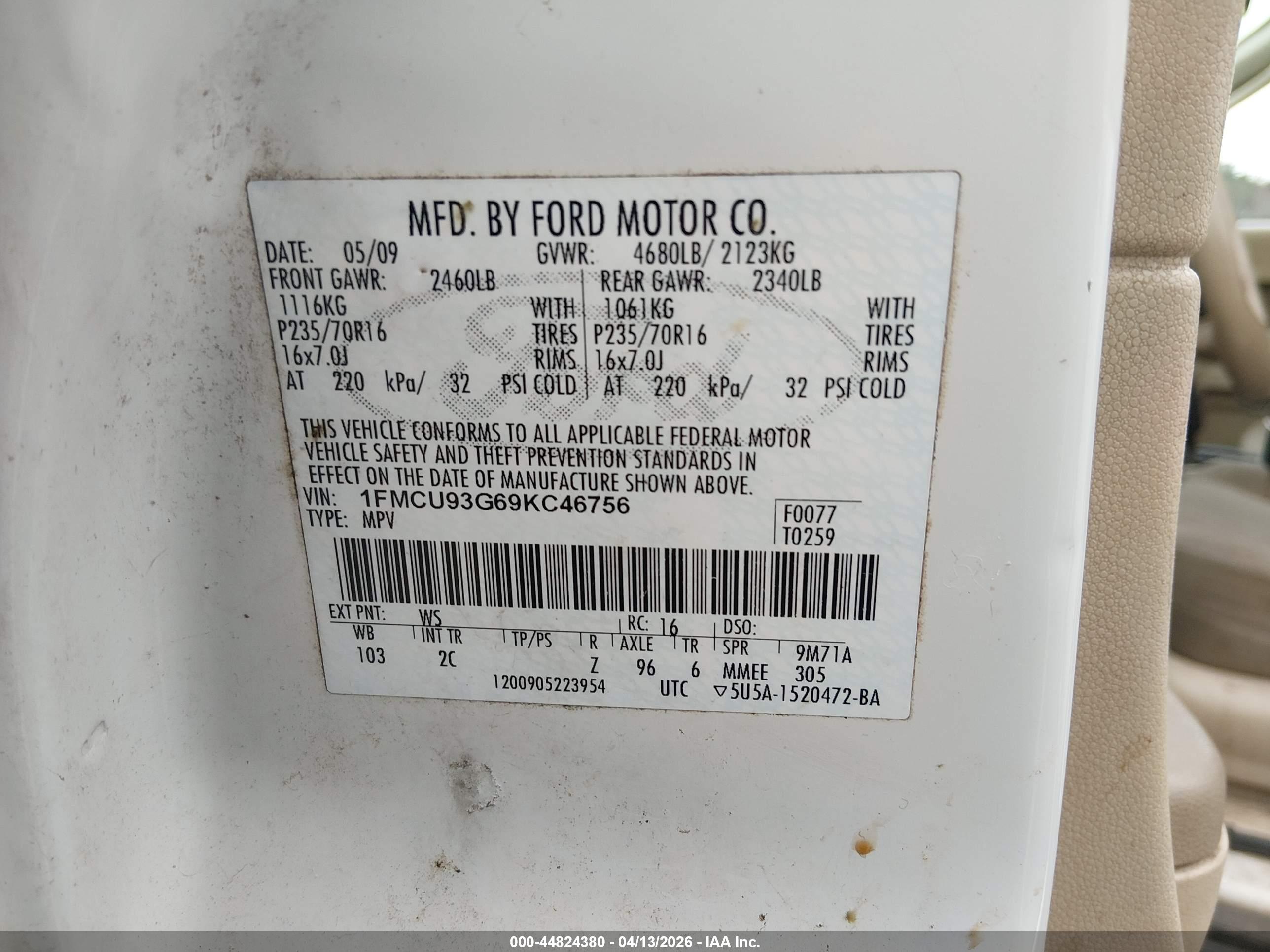 FORD ESCAPE image 9