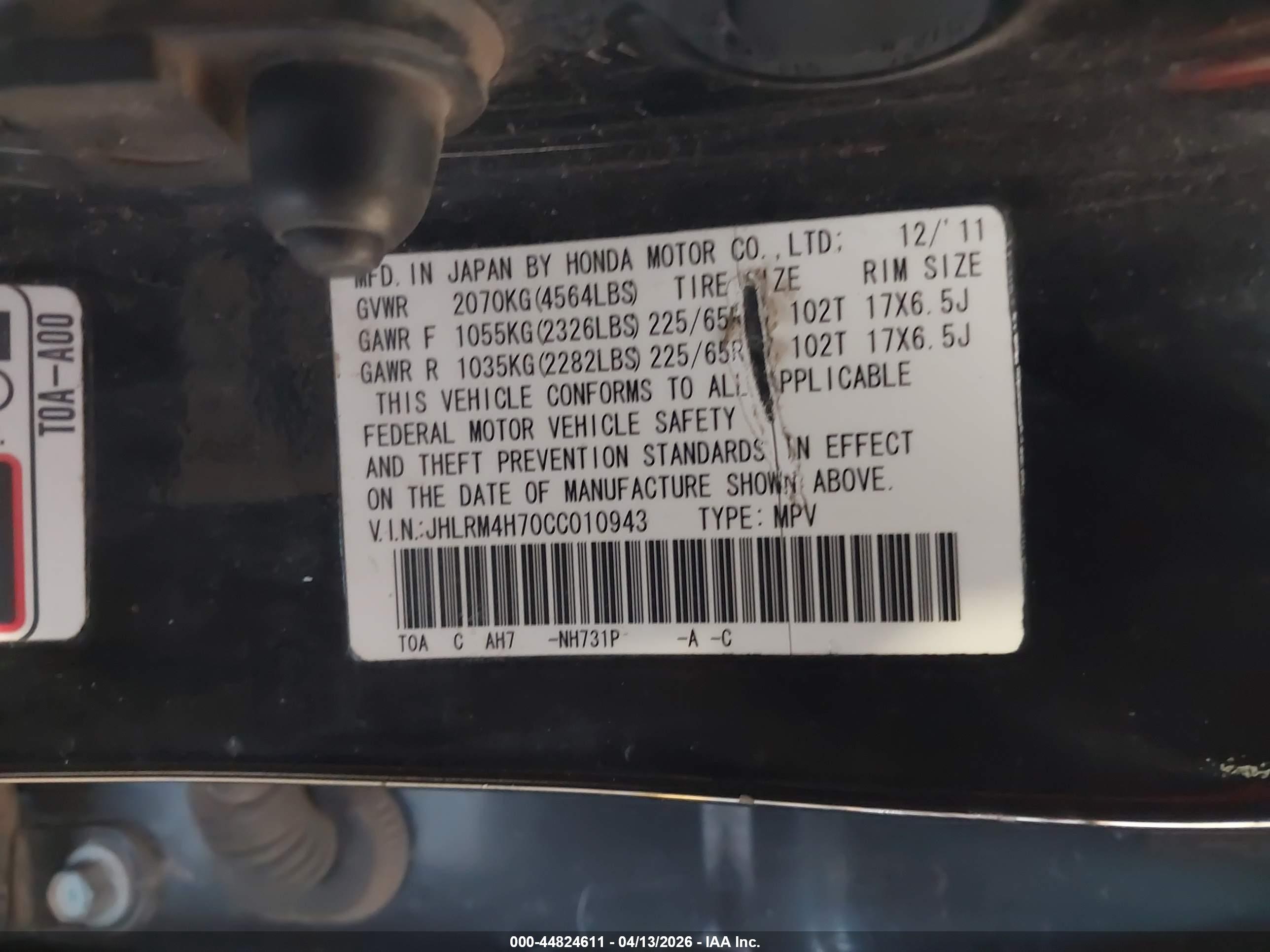 HONDA CR-V image 9
