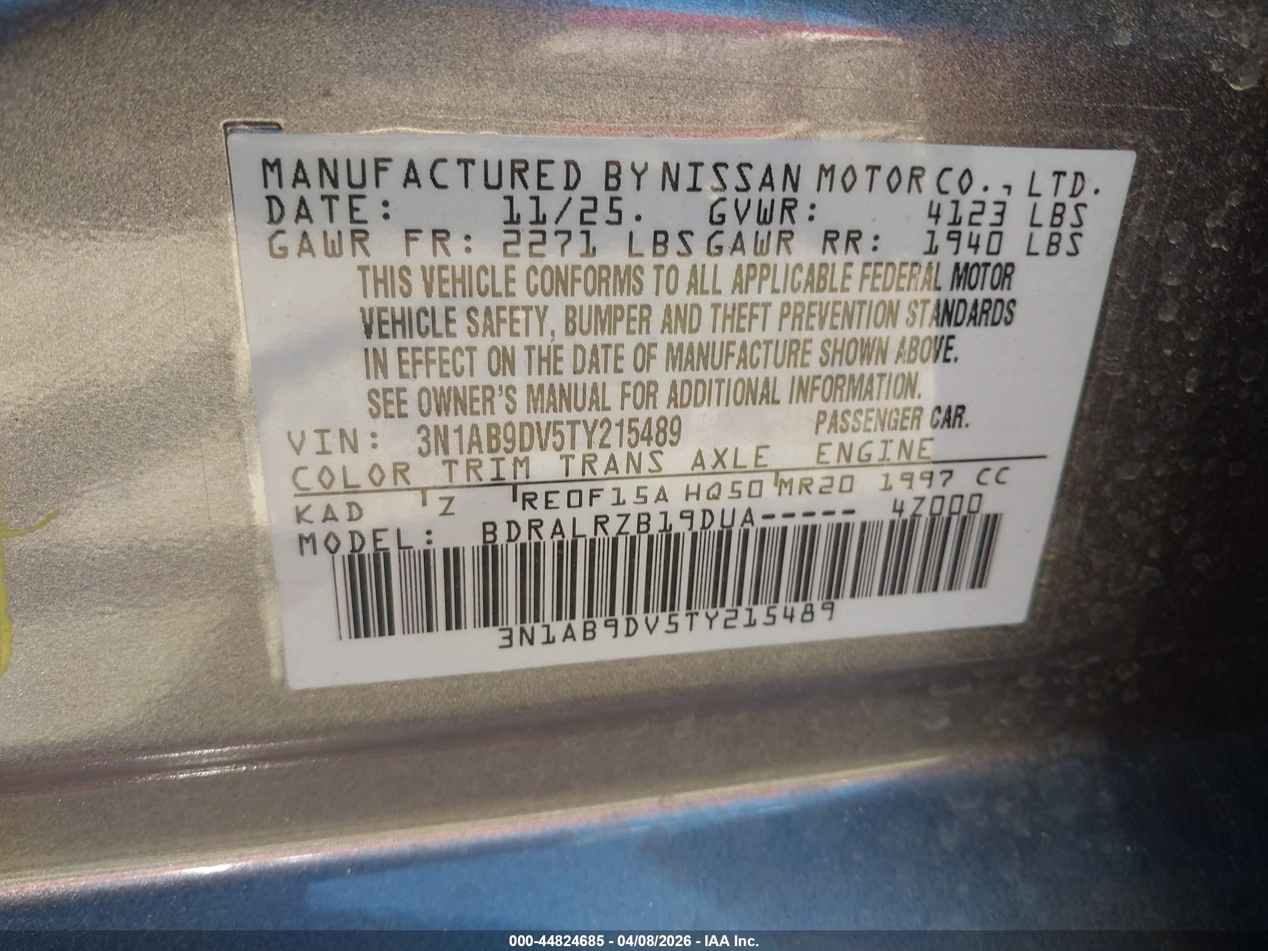 NISSAN SENTRA image 9