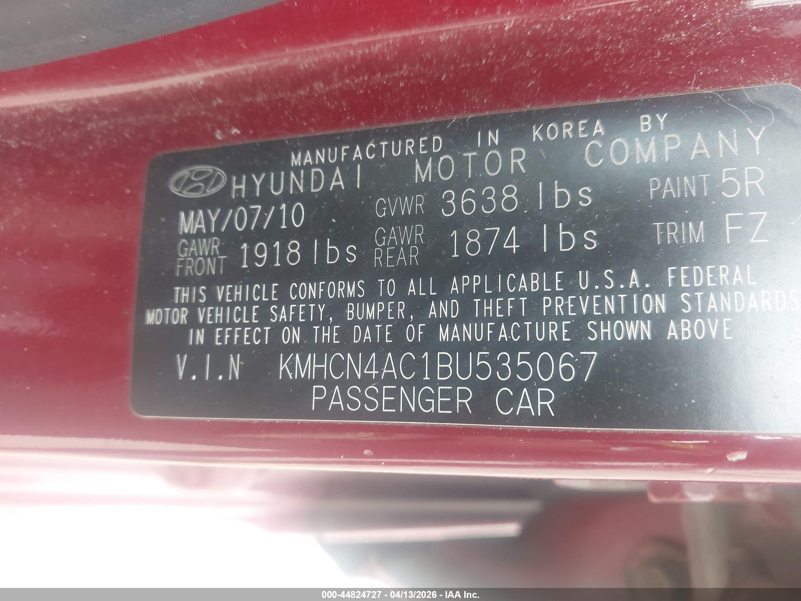 HYUNDAI ACCENT image 9