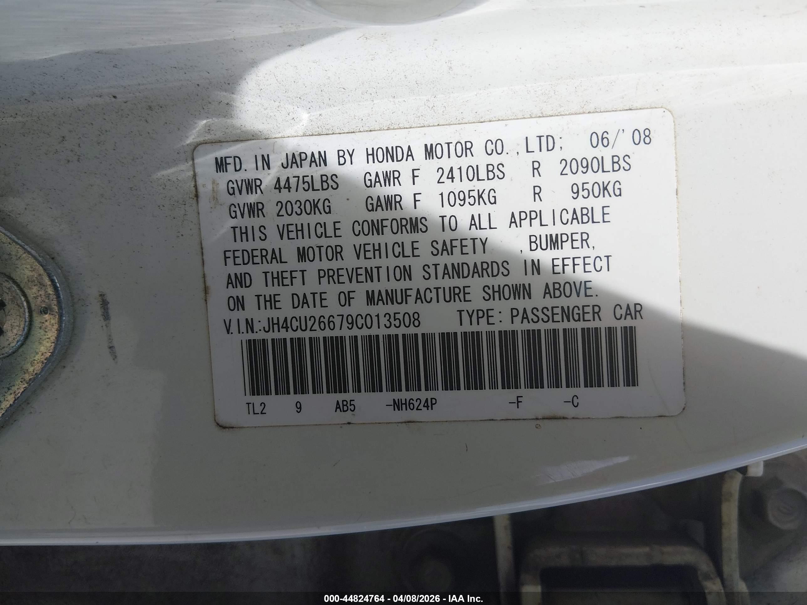 ACURA TSX image 9