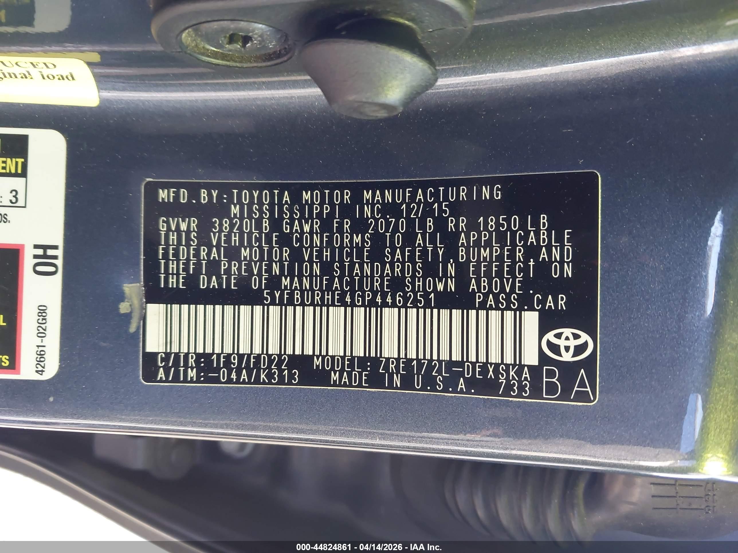 TOYOTA COROLLA image 9