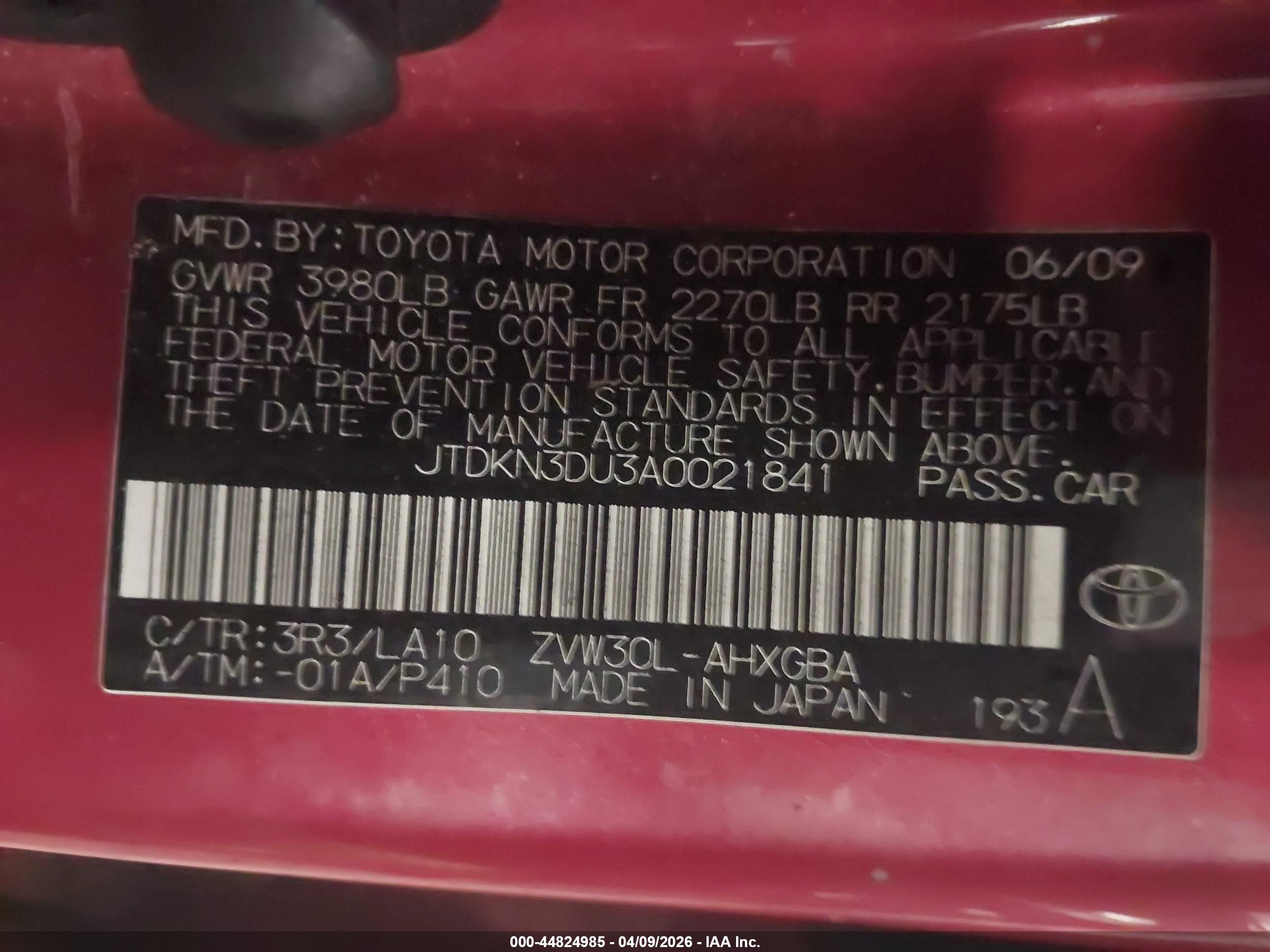TOYOTA PRIUS image 9