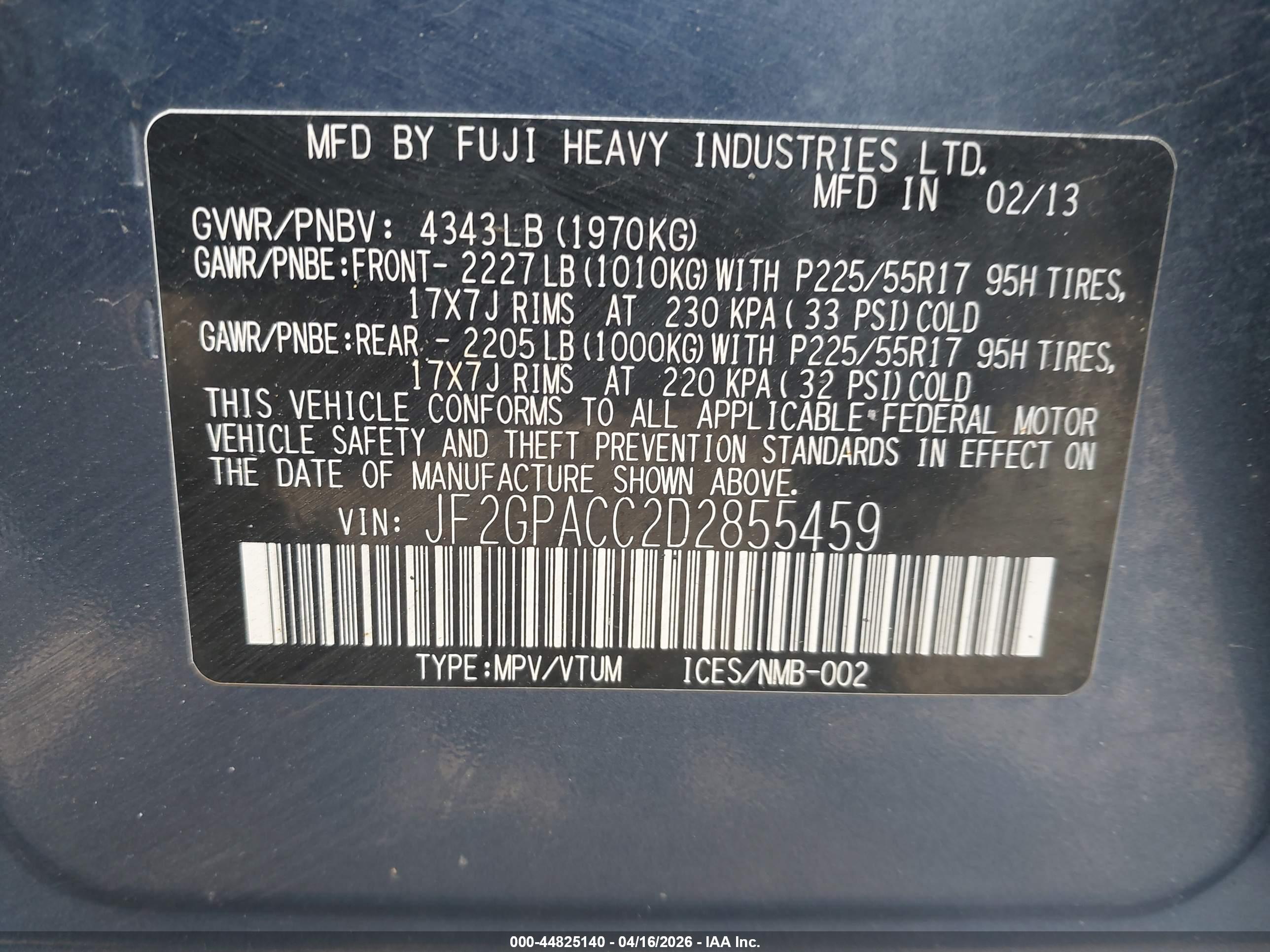 SUBARU XV image 9