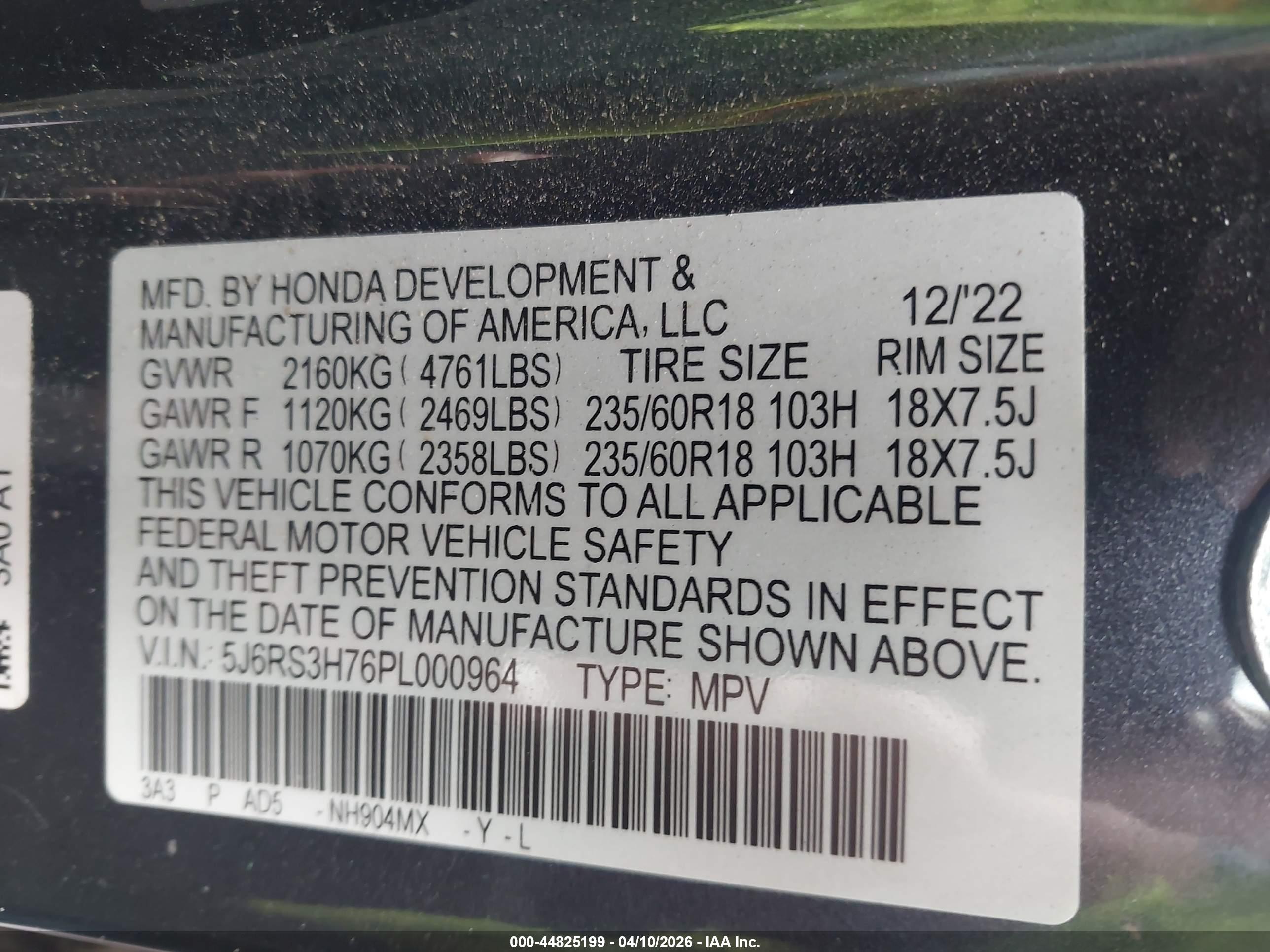 HONDA CR-V image 9