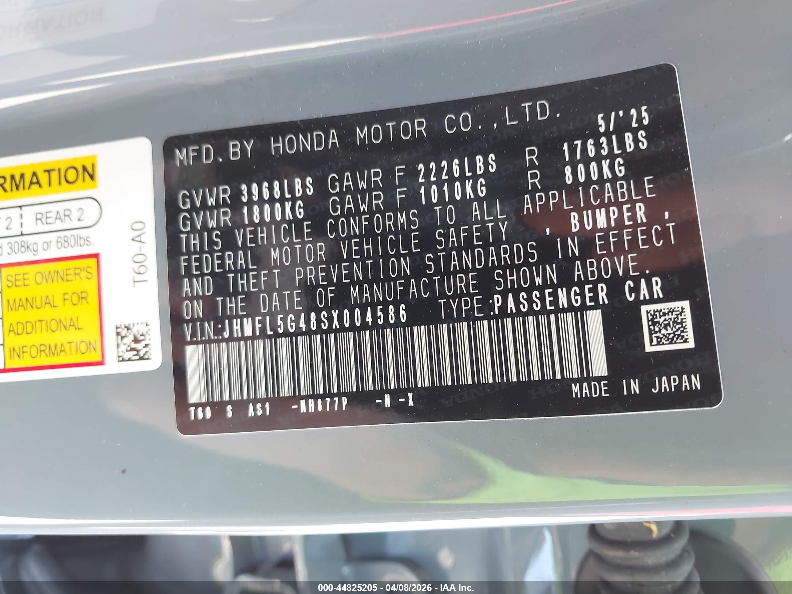 HONDA CIVIC image 9