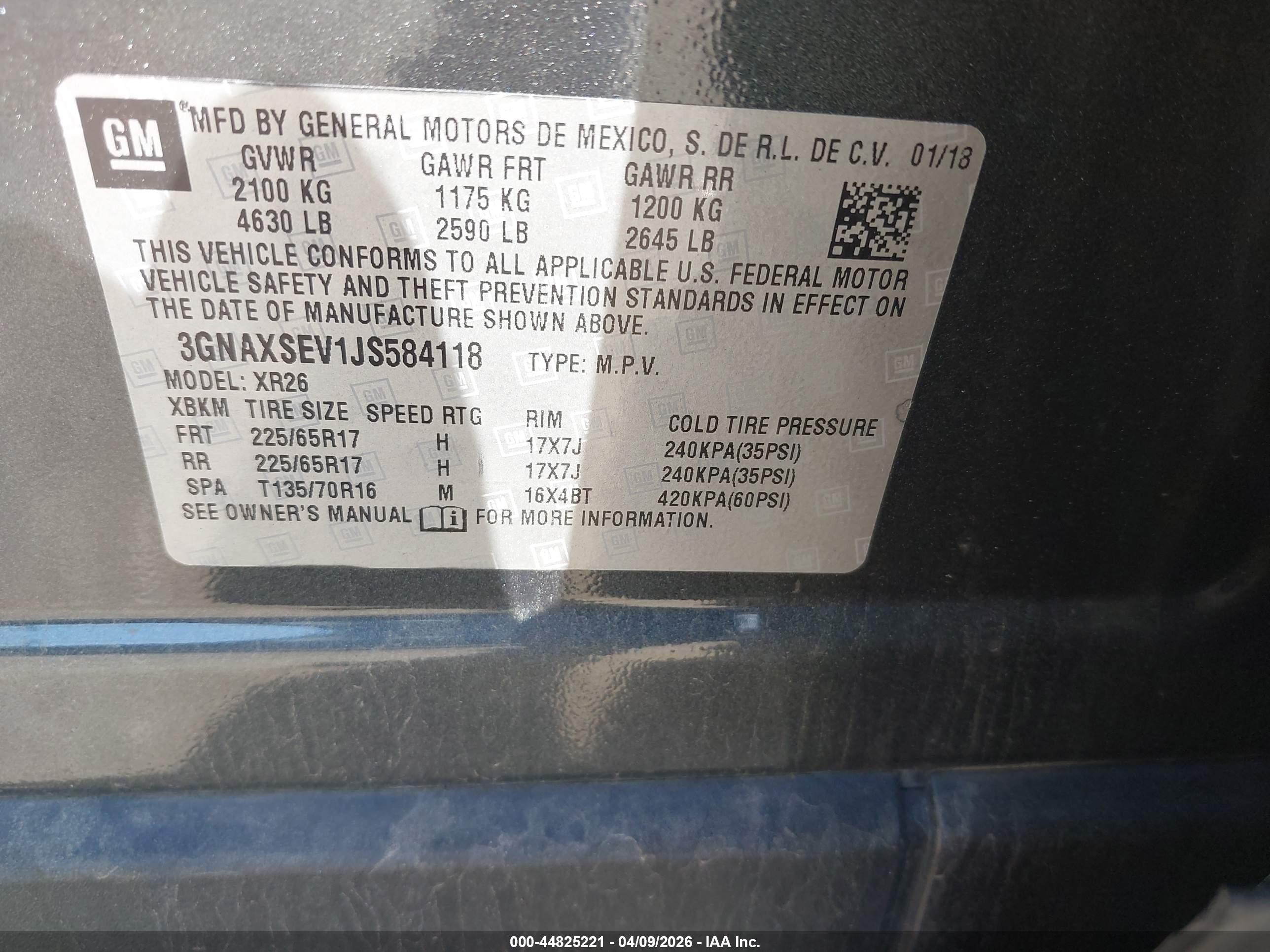 CHEVROLET EQUINOX image 9