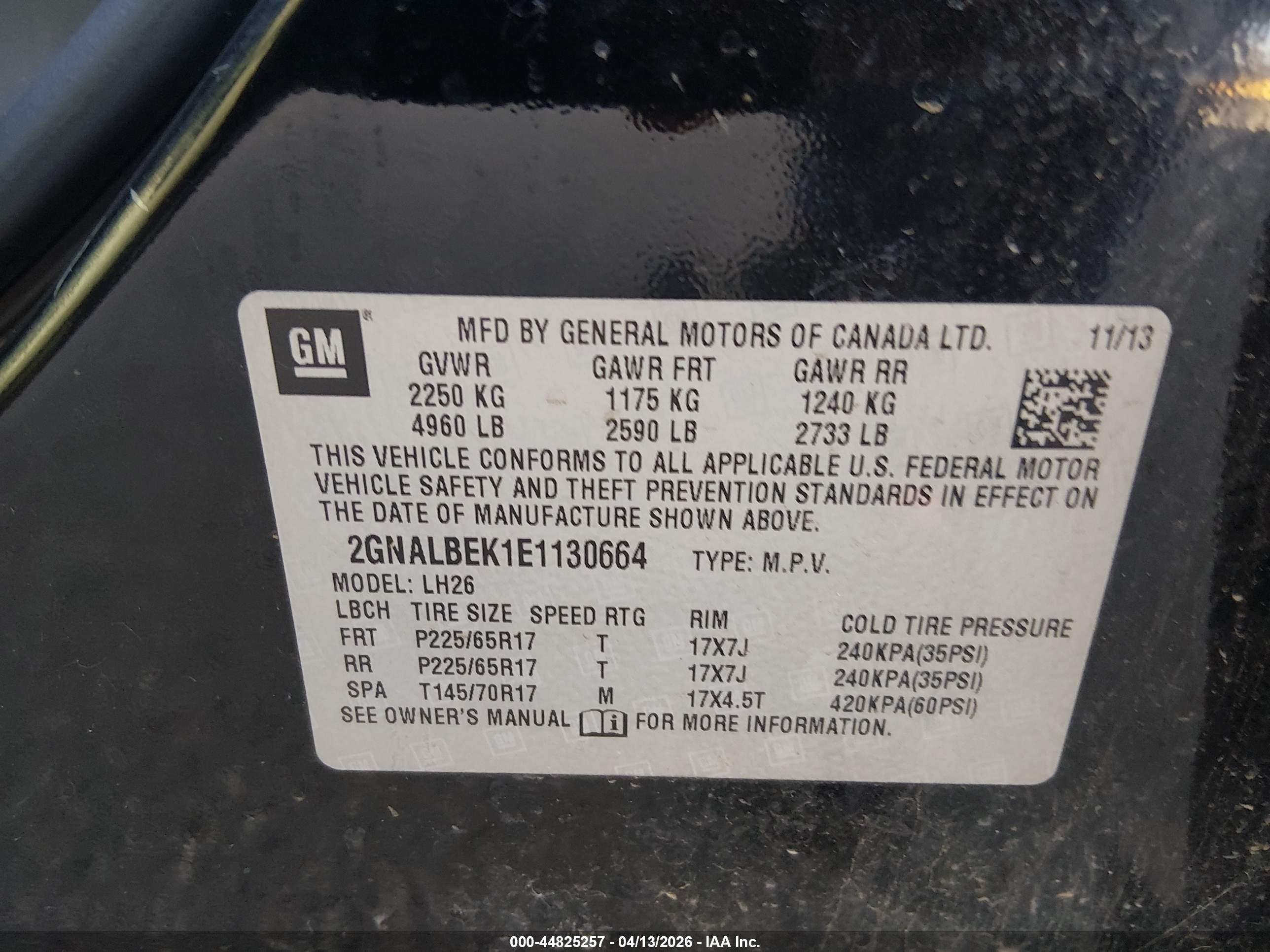 CHEVROLET EQUINOX image 9