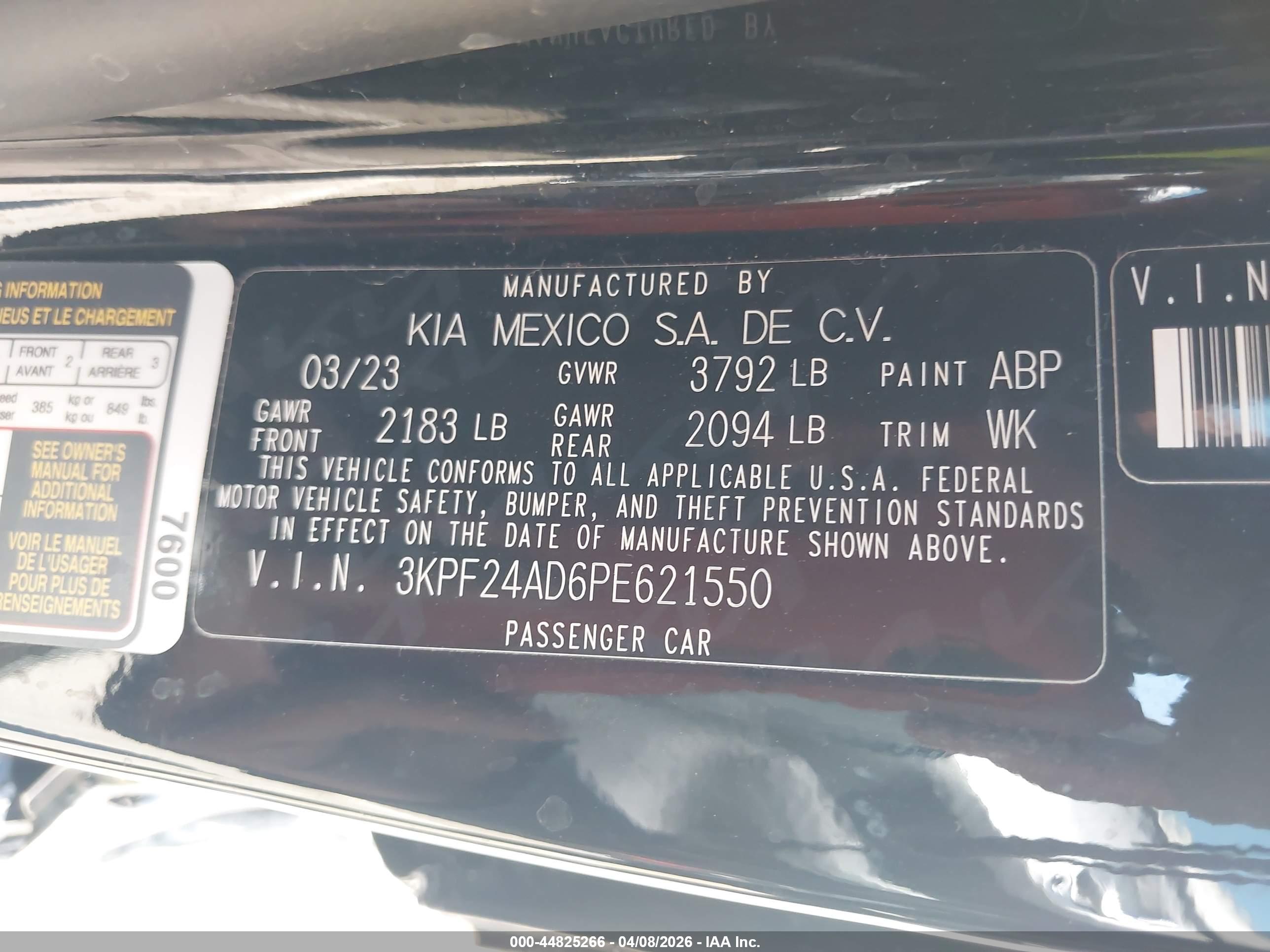 KIA FORTE image 9