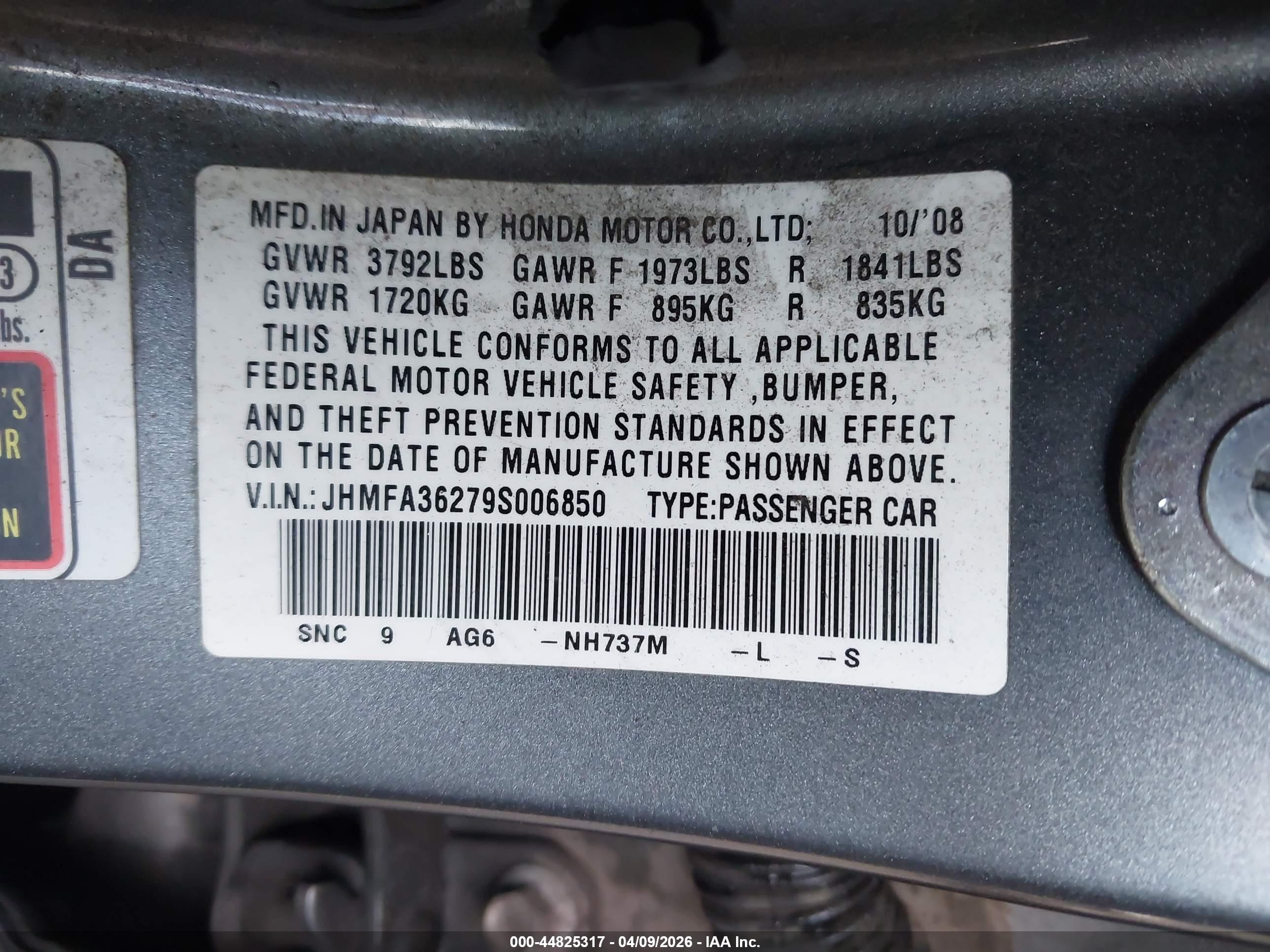 HONDA CIVIC image 9