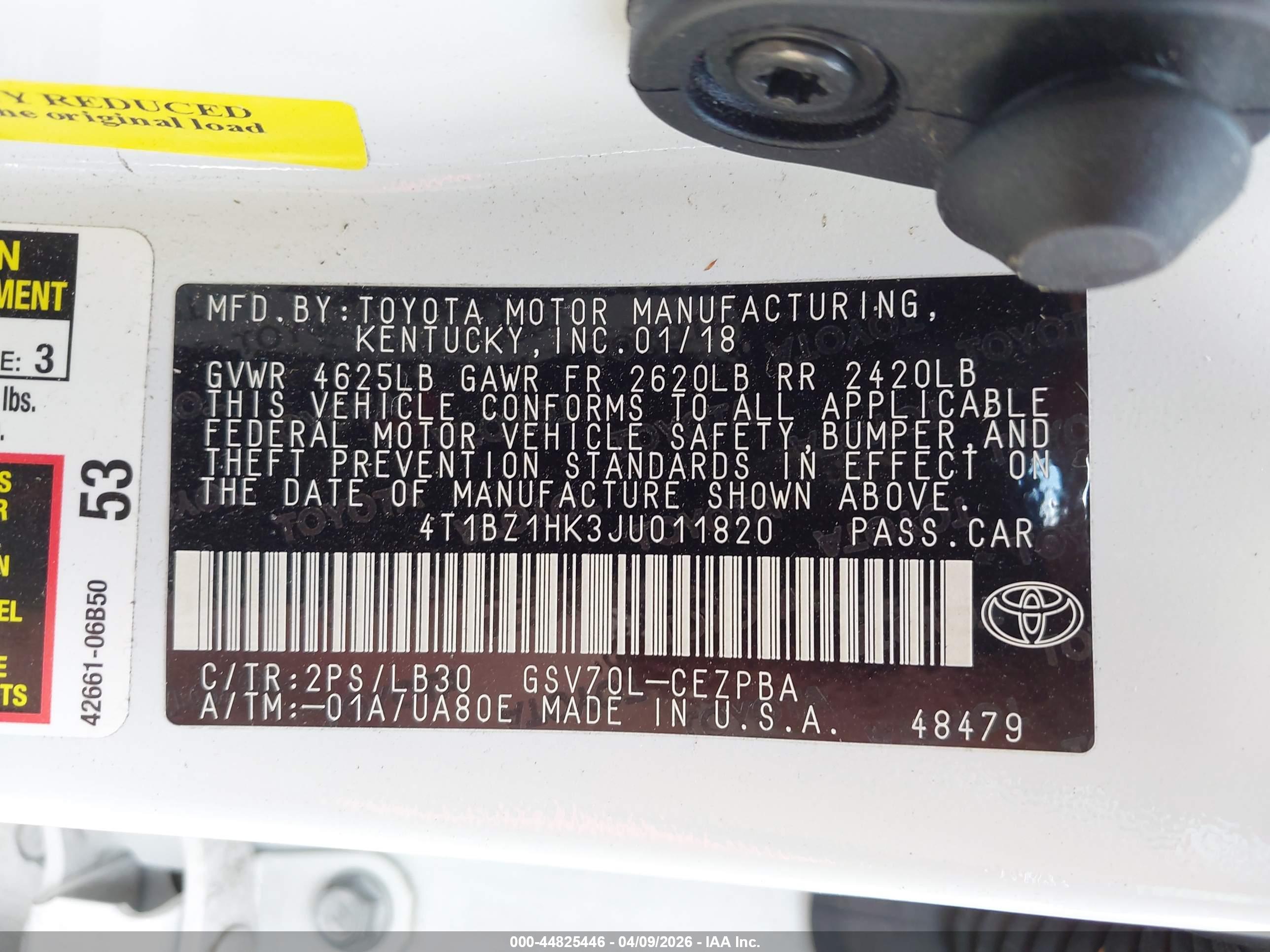 TOYOTA CAMRY image 9