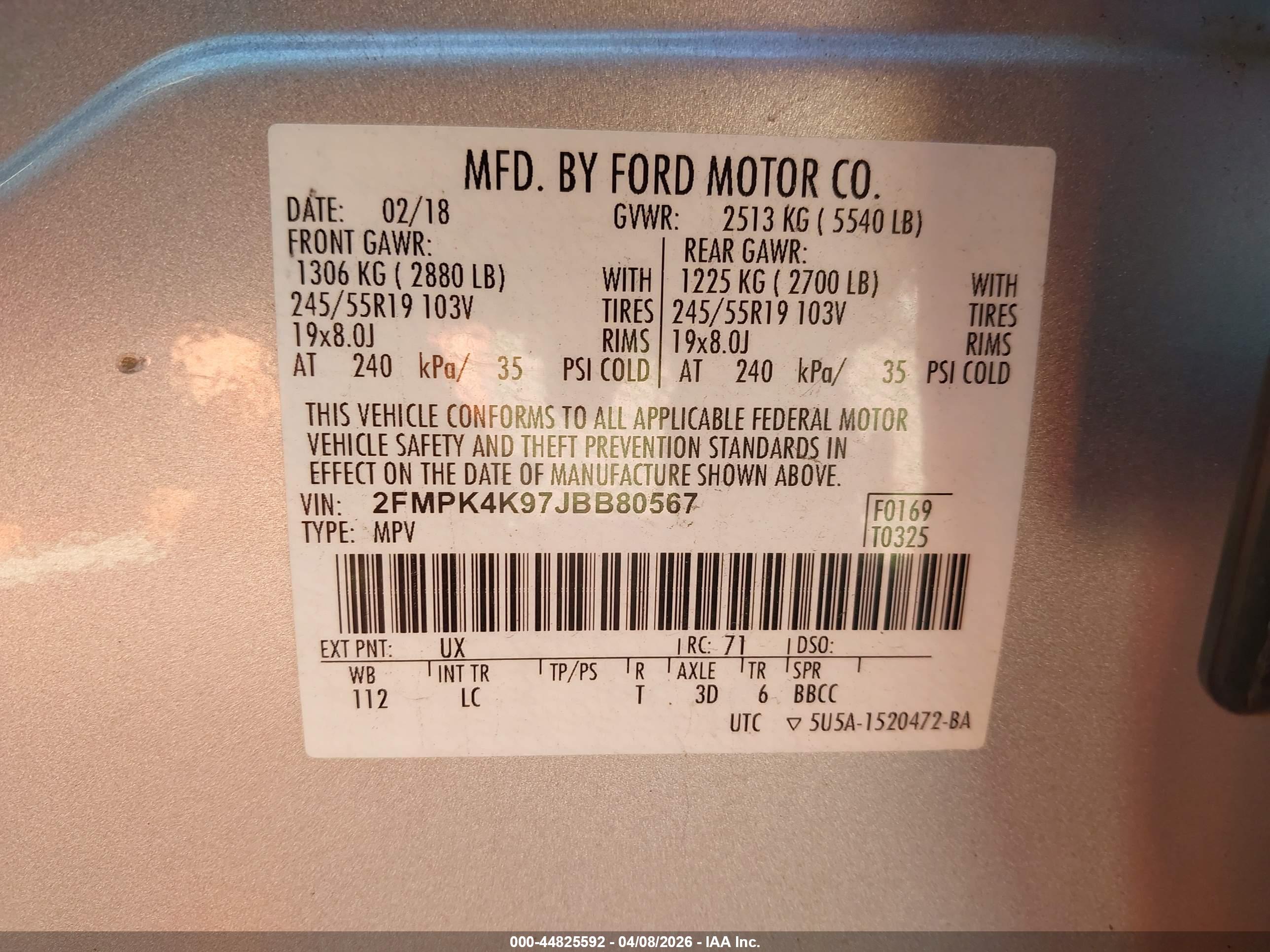 FORD EDGE image 9