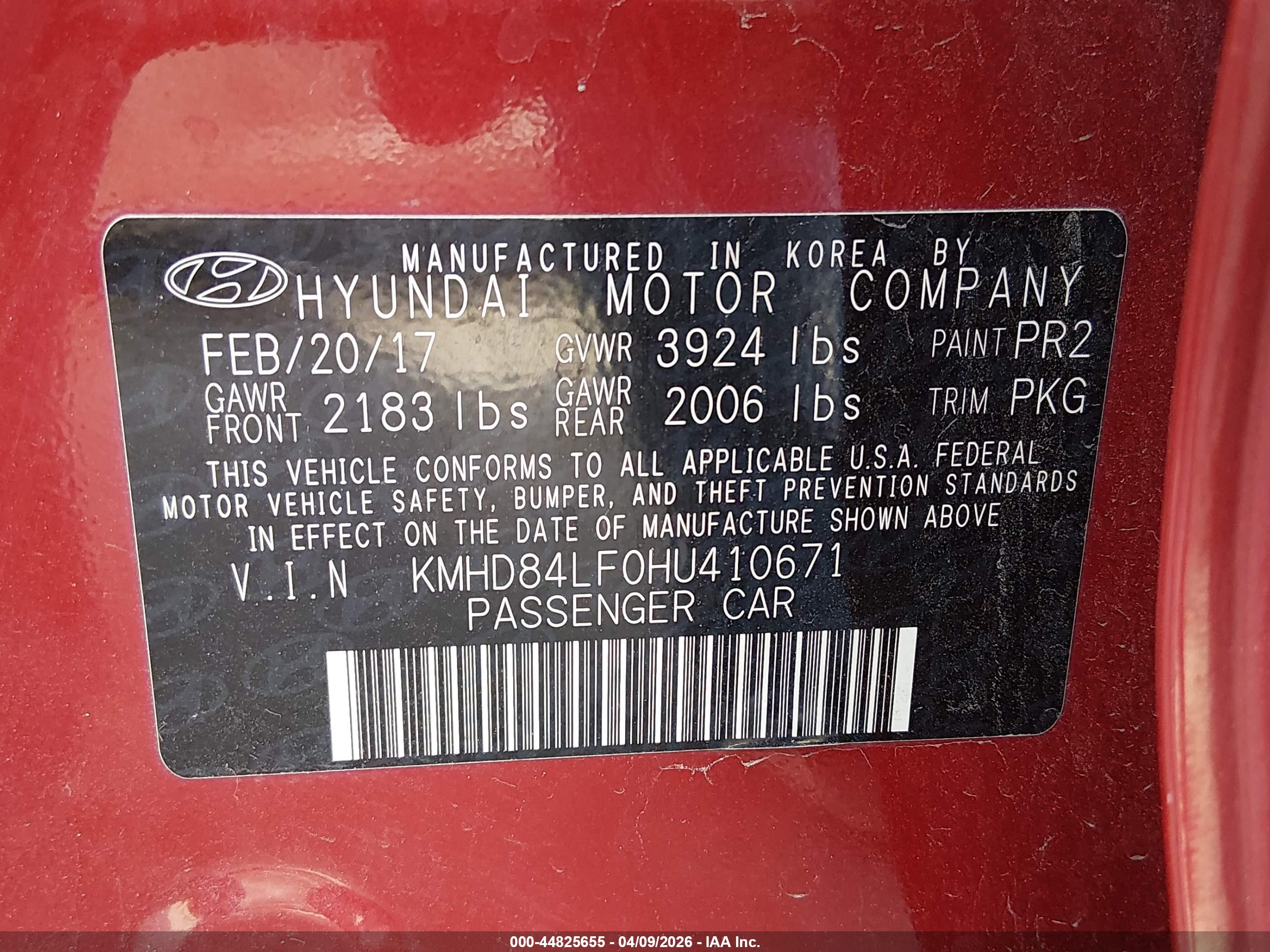 HYUNDAI ELANTRA image 9