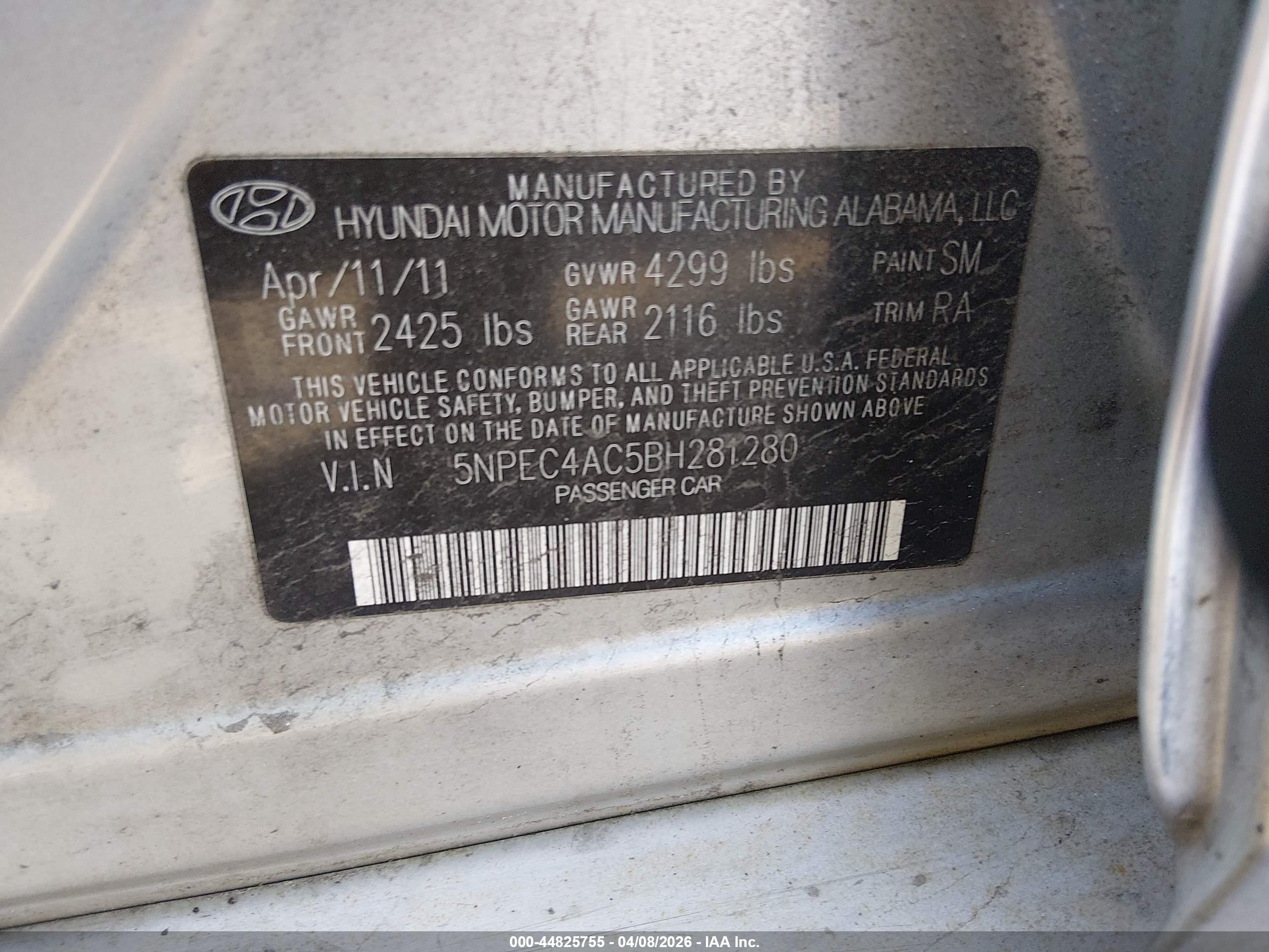 HYUNDAI SONATA image 9