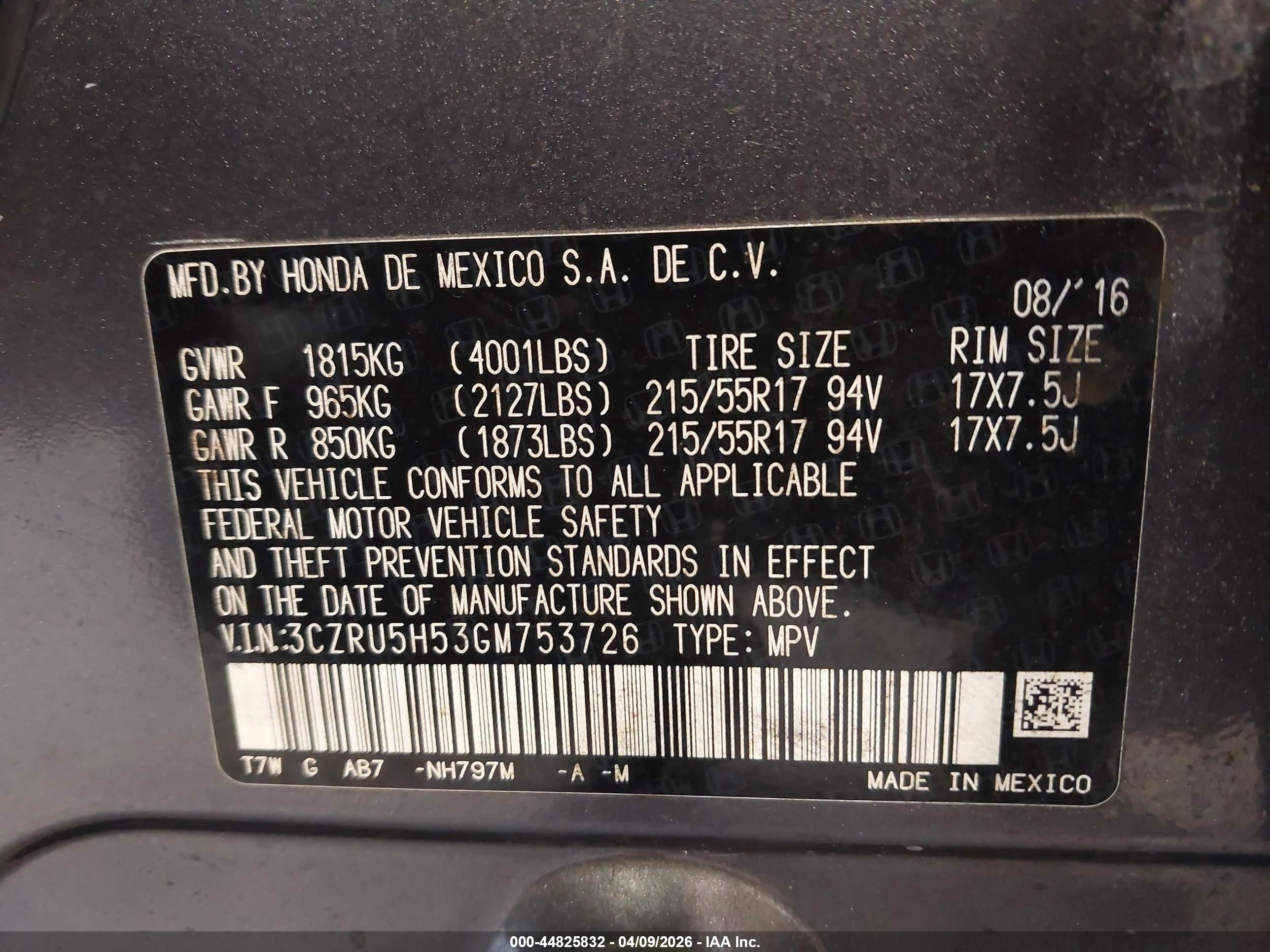 HONDA HR-V image 9