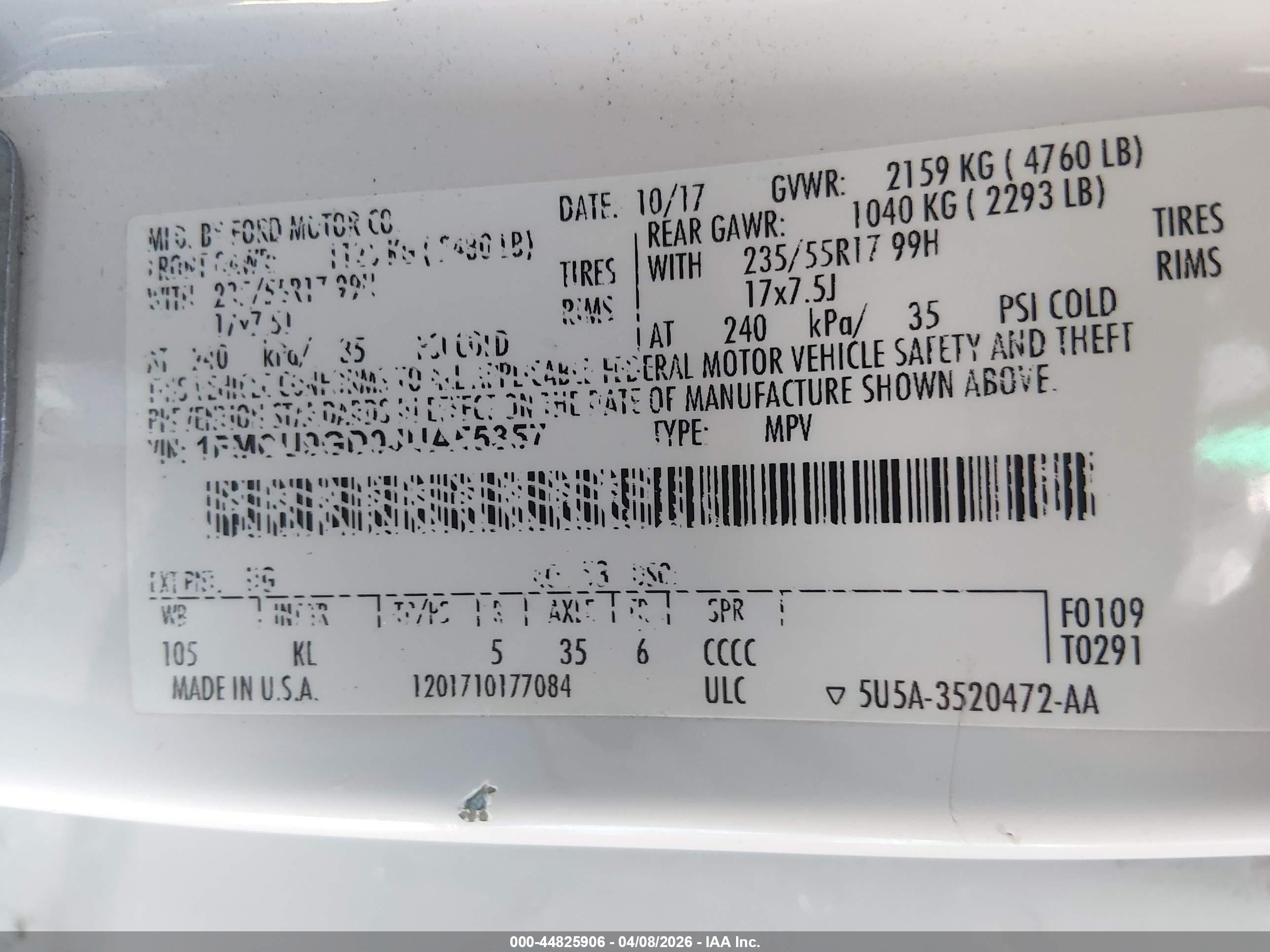 FORD ESCAPE image 9