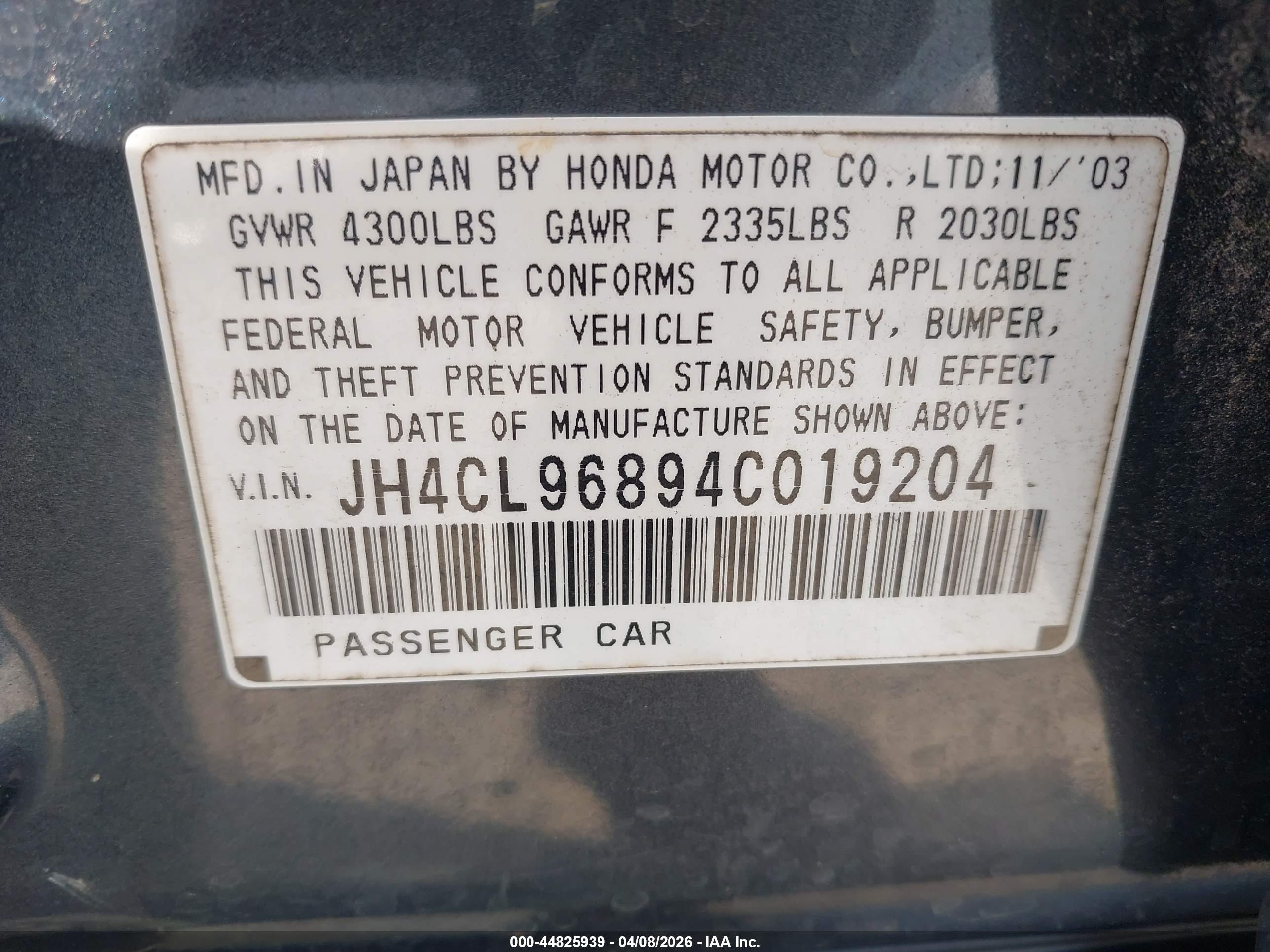 ACURA TSX image 9