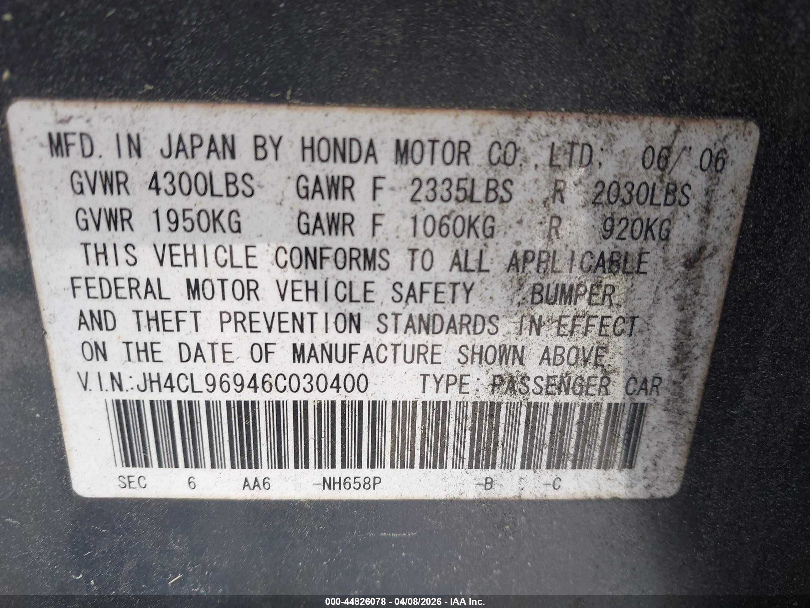 ACURA TSX image 9